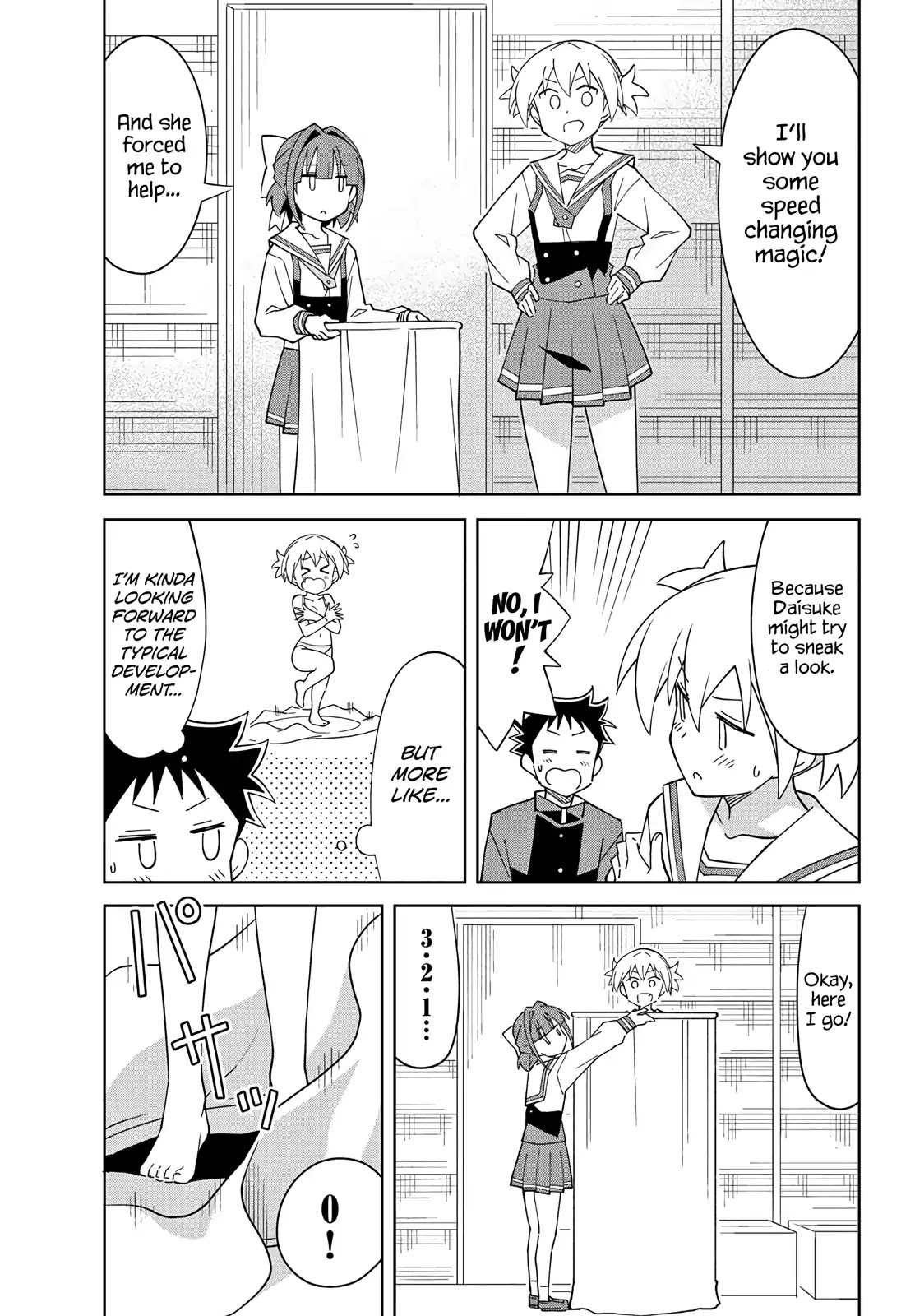 Atsumare! Fushigi Kenkyu-bu Chapter 101 page 3 - Chapter 101: The Mystery of Speed Changing