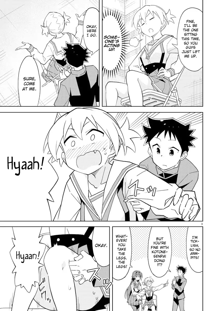 Atsumare! Fushigi Kenkyu-bu Chapter 109 page 3 - Chapter 109: The Mystery of Two Fingers