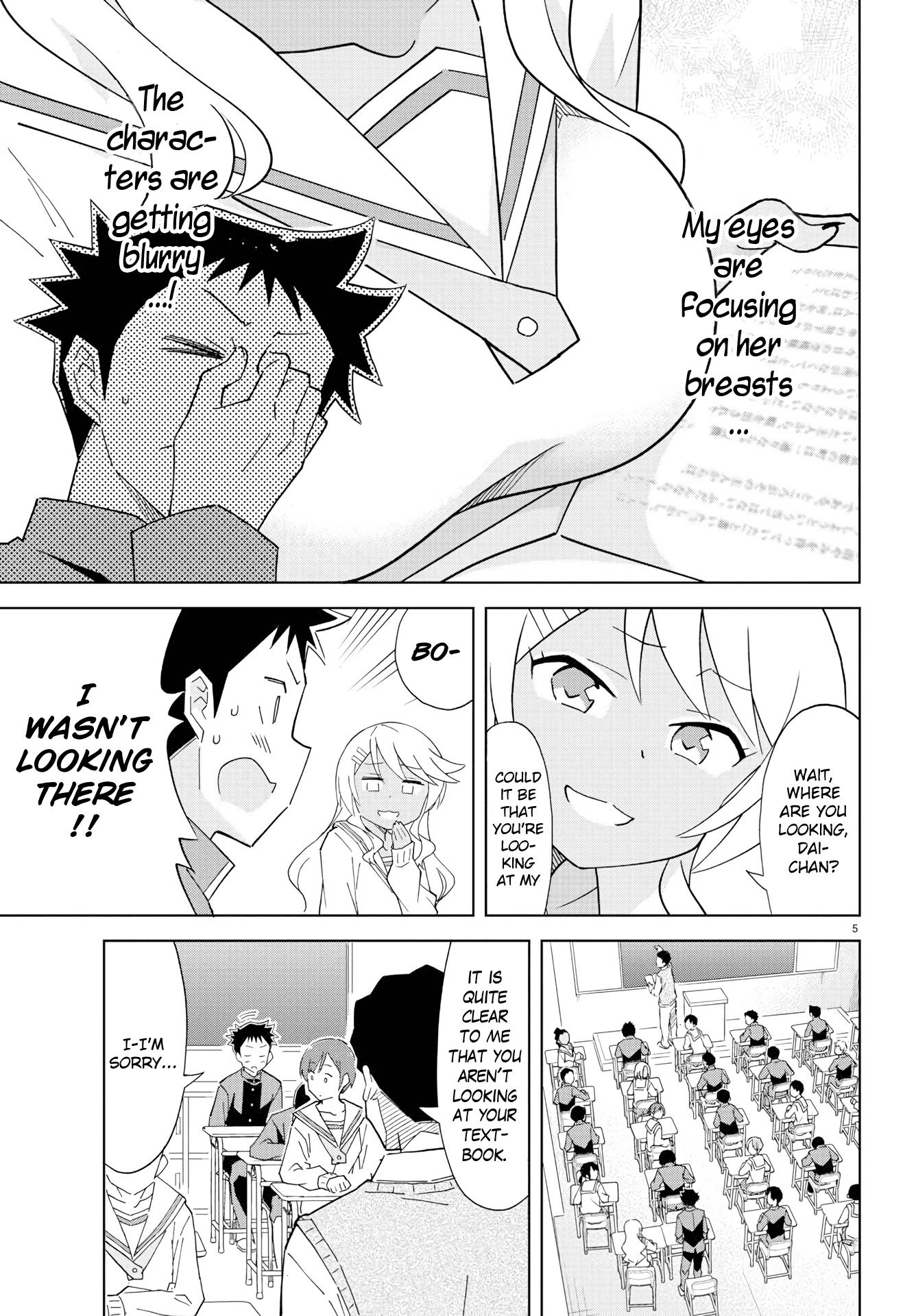 Atsumare! Fushigi Kenkyu-bu Chapter 121 page 5 - Chapter 121: The Mystery of Class
