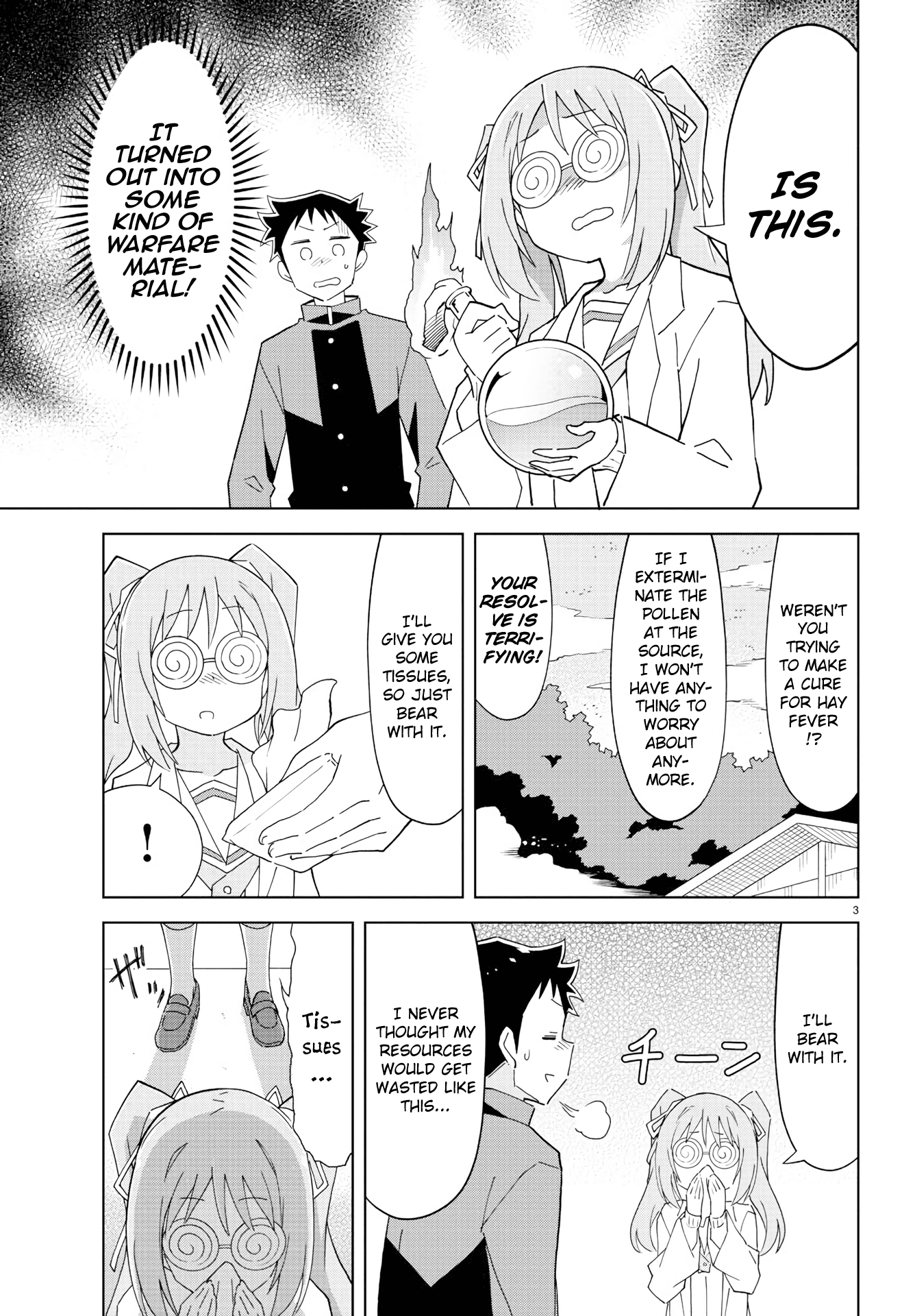 Atsumare! Fushigi Kenkyu-bu Chapter 122 page 4 - Chapter 122: The Mystery of Tissues