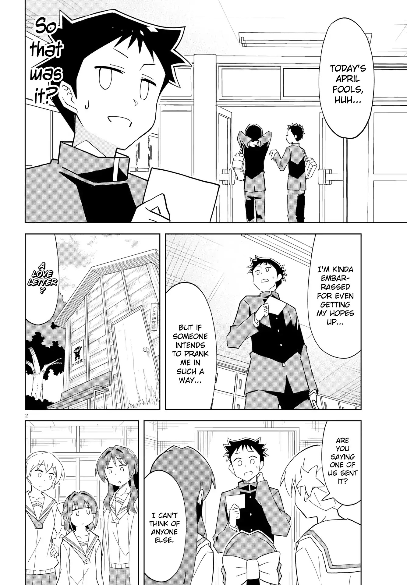 Atsumare! Fushigi Kenkyu-bu Chapter 123 page 2 - Chapter 123: The Mystery of Love Letters