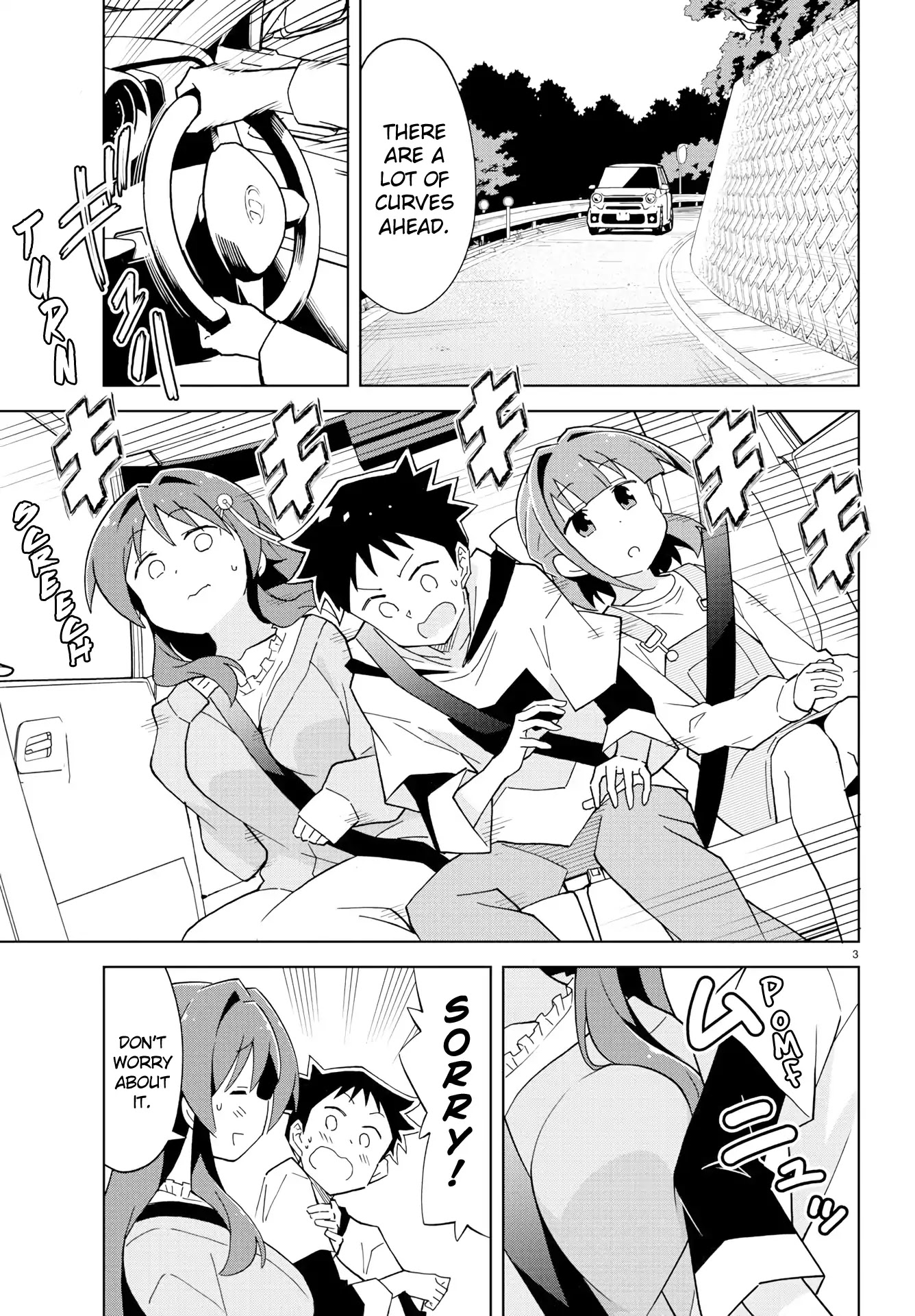 Atsumare! Fushigi Kenkyu-bu Chapter 124 page 3 - Chapter 124: The Mystery of Driving