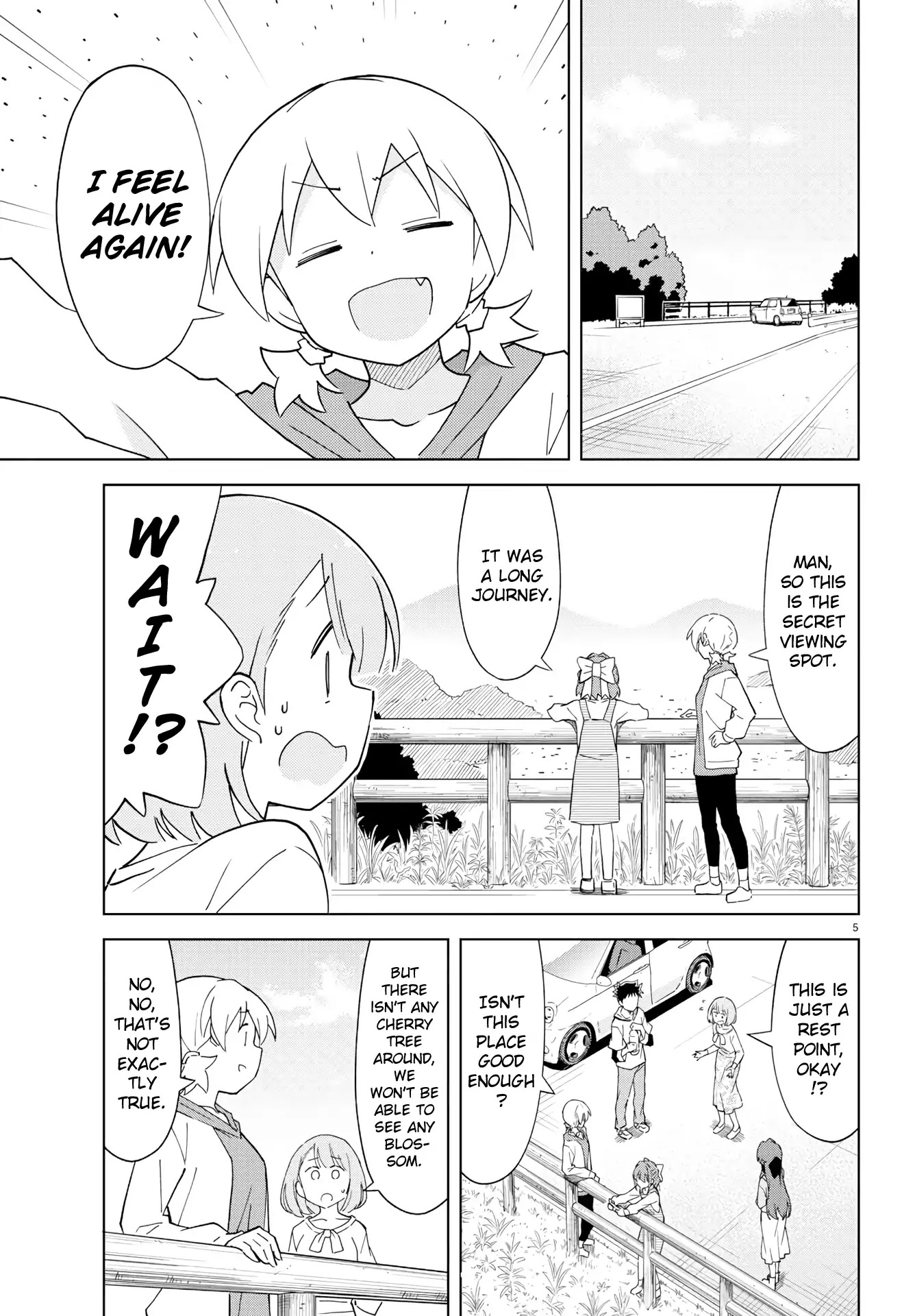 Atsumare! Fushigi Kenkyu-bu Chapter 124 page 5 - Chapter 124: The Mystery of Driving