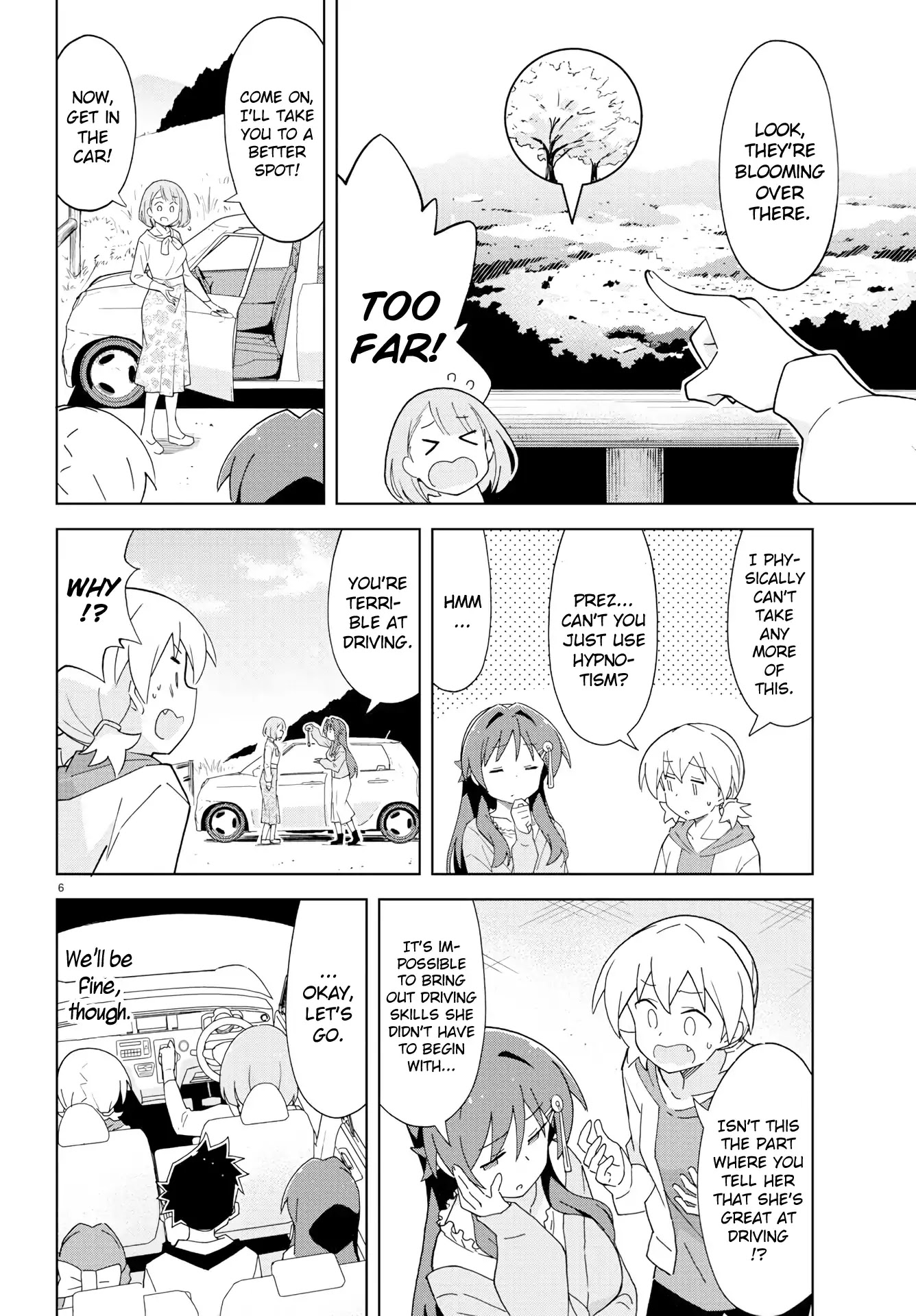 Atsumare! Fushigi Kenkyu-bu Chapter 124 page 6 - Chapter 124: The Mystery of Driving
