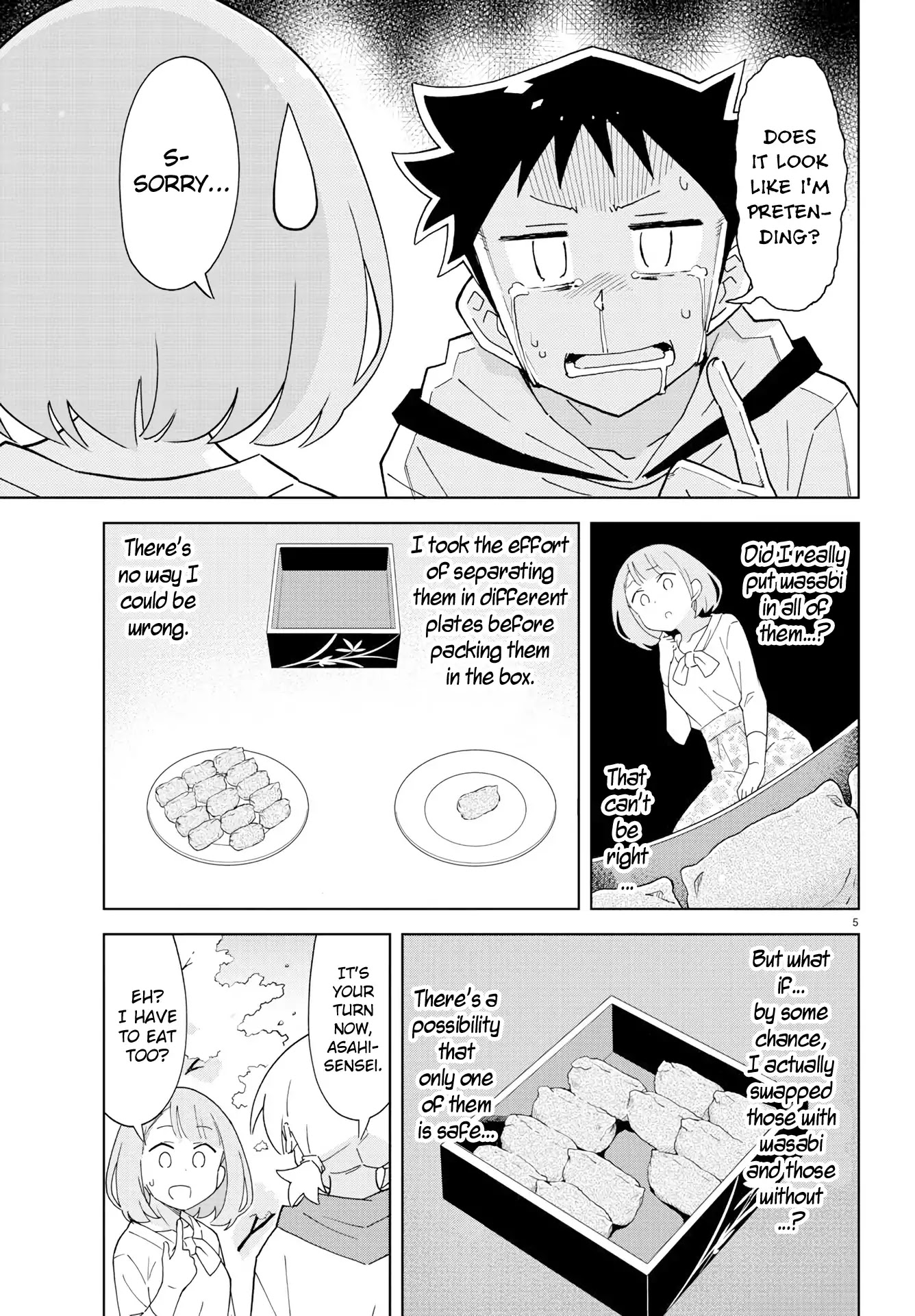 Atsumare! Fushigi Kenkyu-bu Chapter 125 page 5 - Chapter 125: The Mystery of Inari Sushi