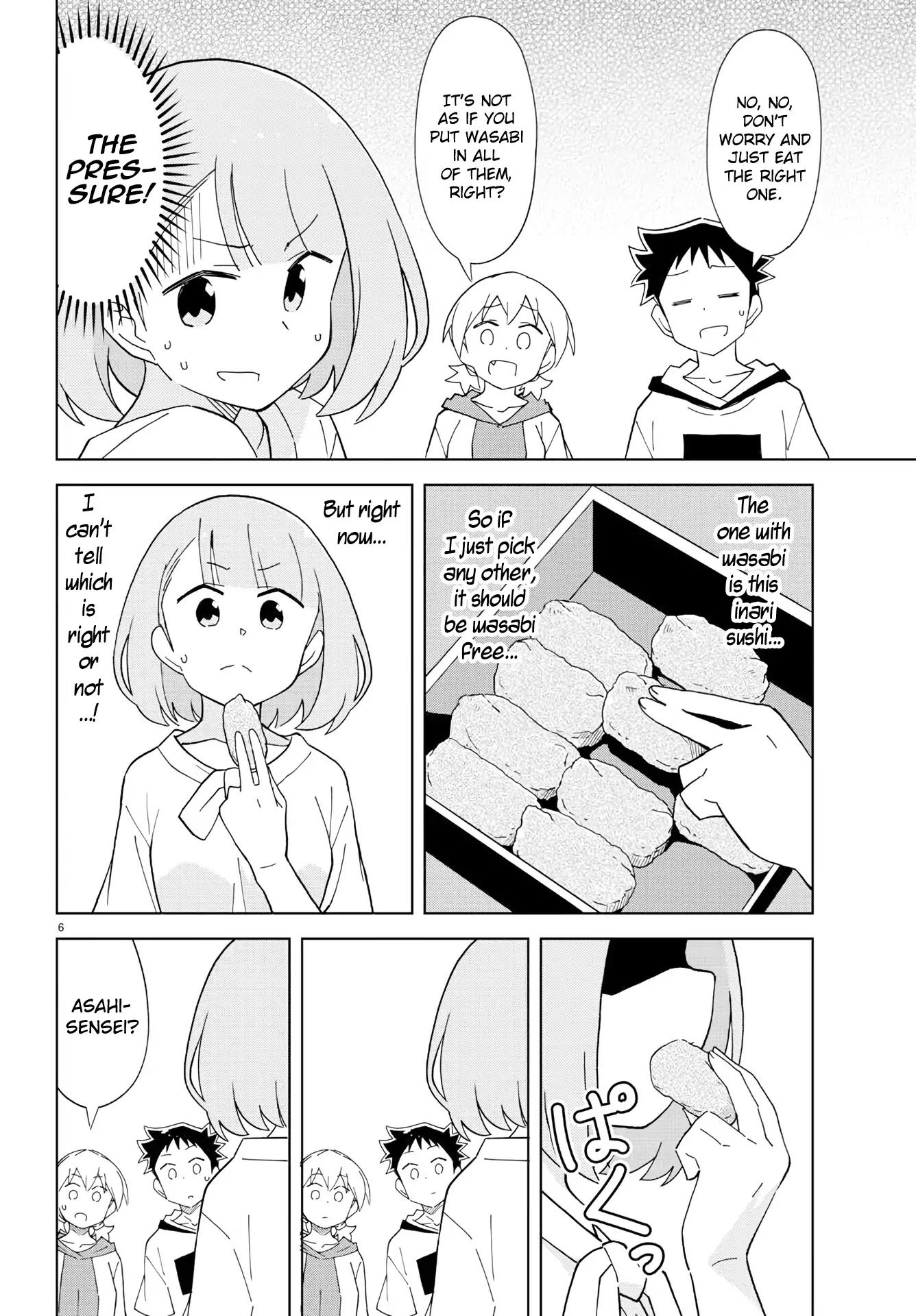 Atsumare! Fushigi Kenkyu-bu Chapter 125 page 6 - Chapter 125: The Mystery of Inari Sushi