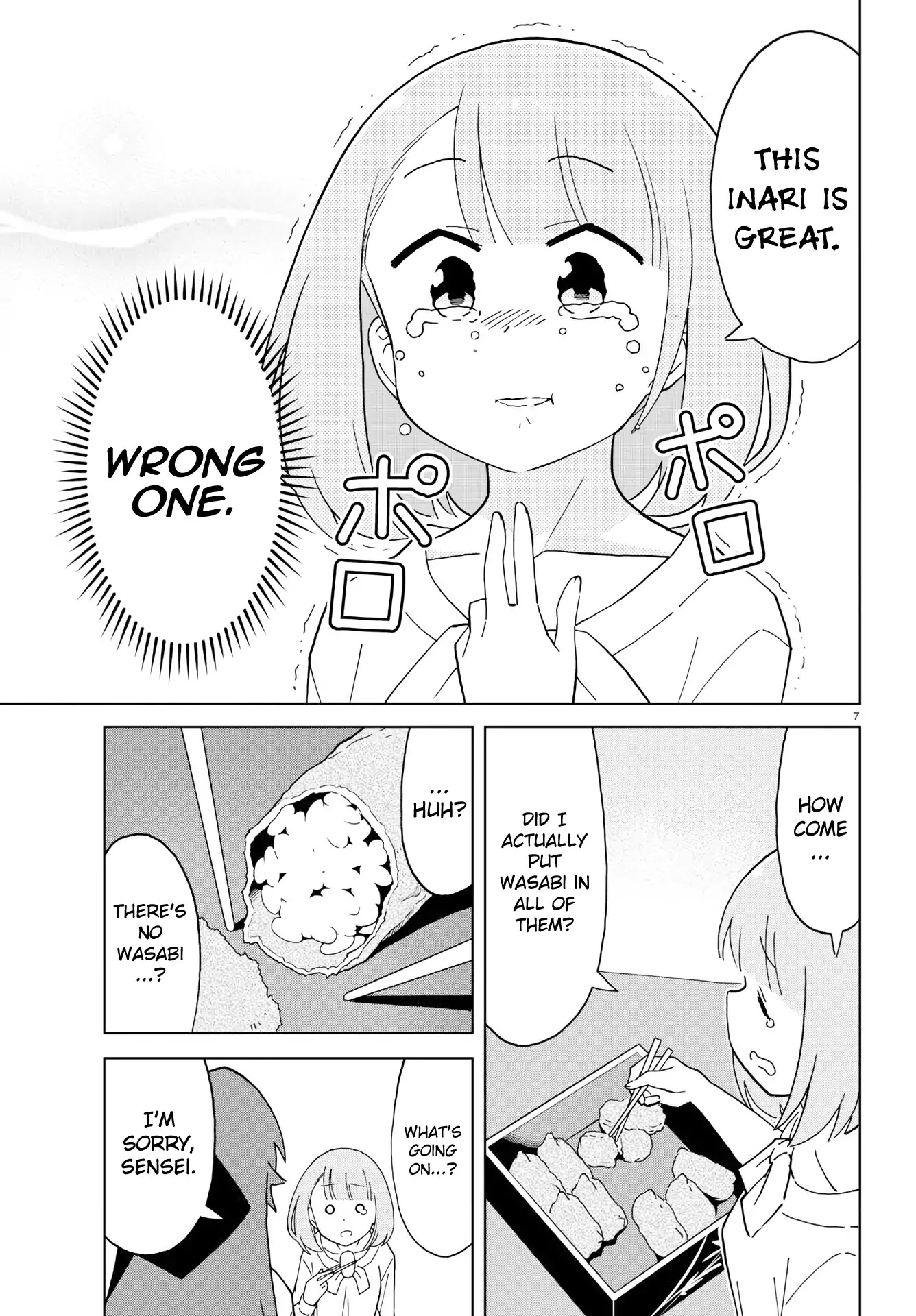 Atsumare! Fushigi Kenkyu-bu Chapter 125 page 7 - Chapter 125: The Mystery of Inari Sushi