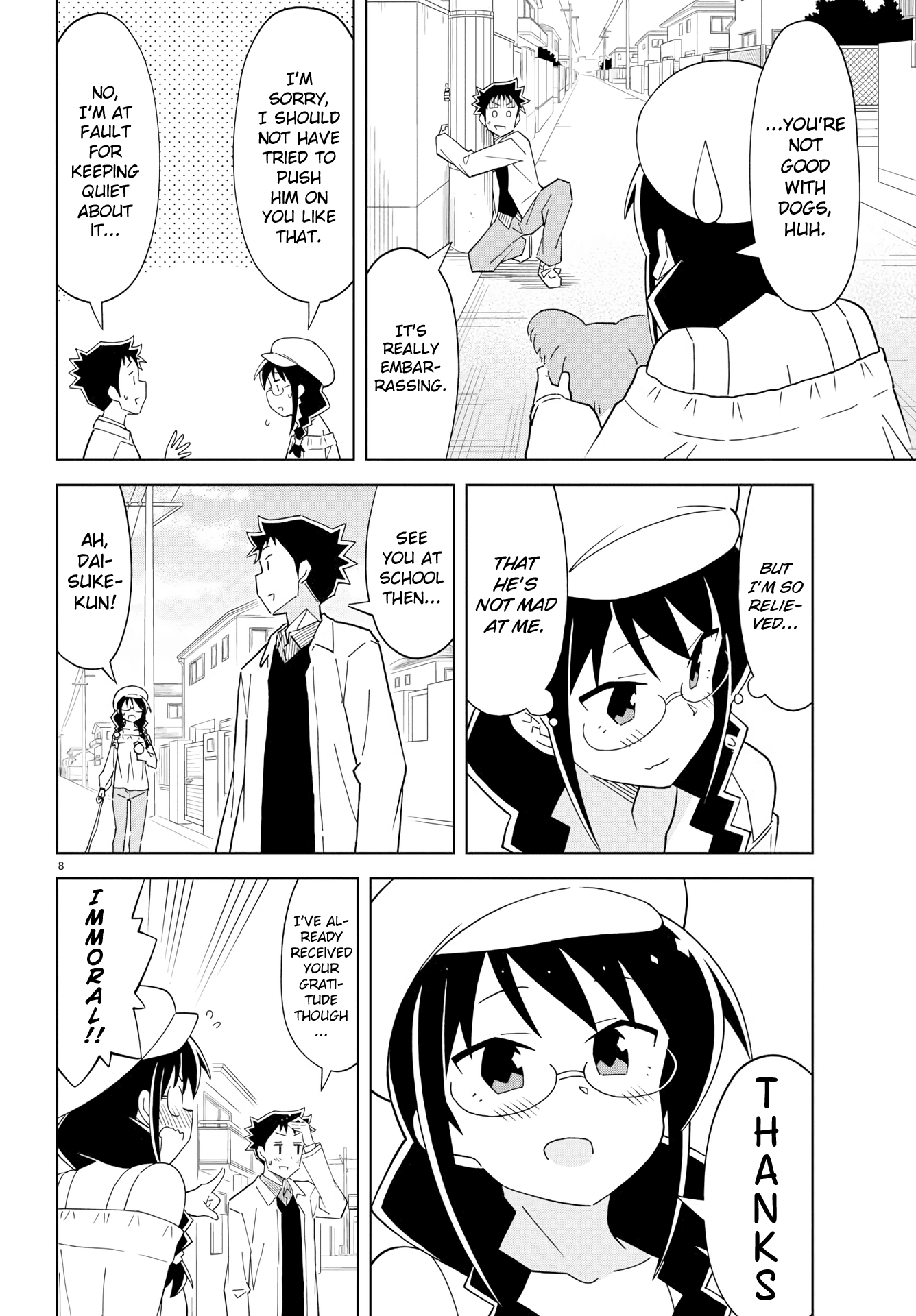 Atsumare! Fushigi Kenkyu-bu Chapter 127 page 8 - Chapter 127: The Mystery of Dog Walking