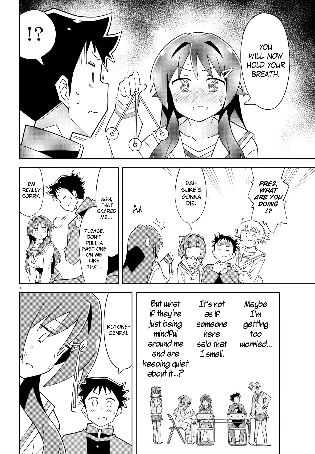 Atsumare! Fushigi Kenkyu-bu Chapter 129 page 4 - Chapter 129: The Mystery of Smells