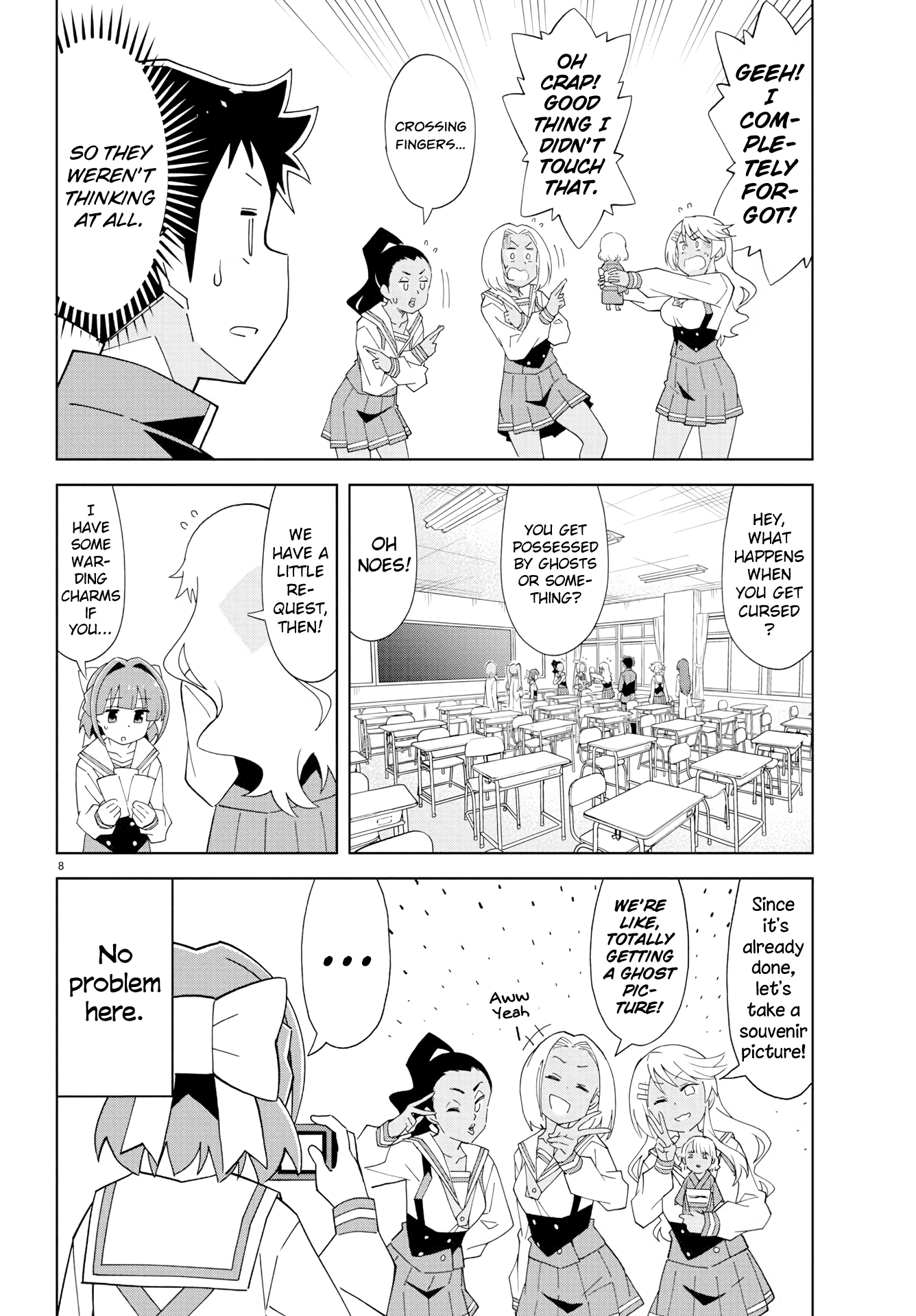 Atsumare! Fushigi Kenkyu-bu Chapter 130 page 8 - Chapter 130: The Mystery of Dowsing