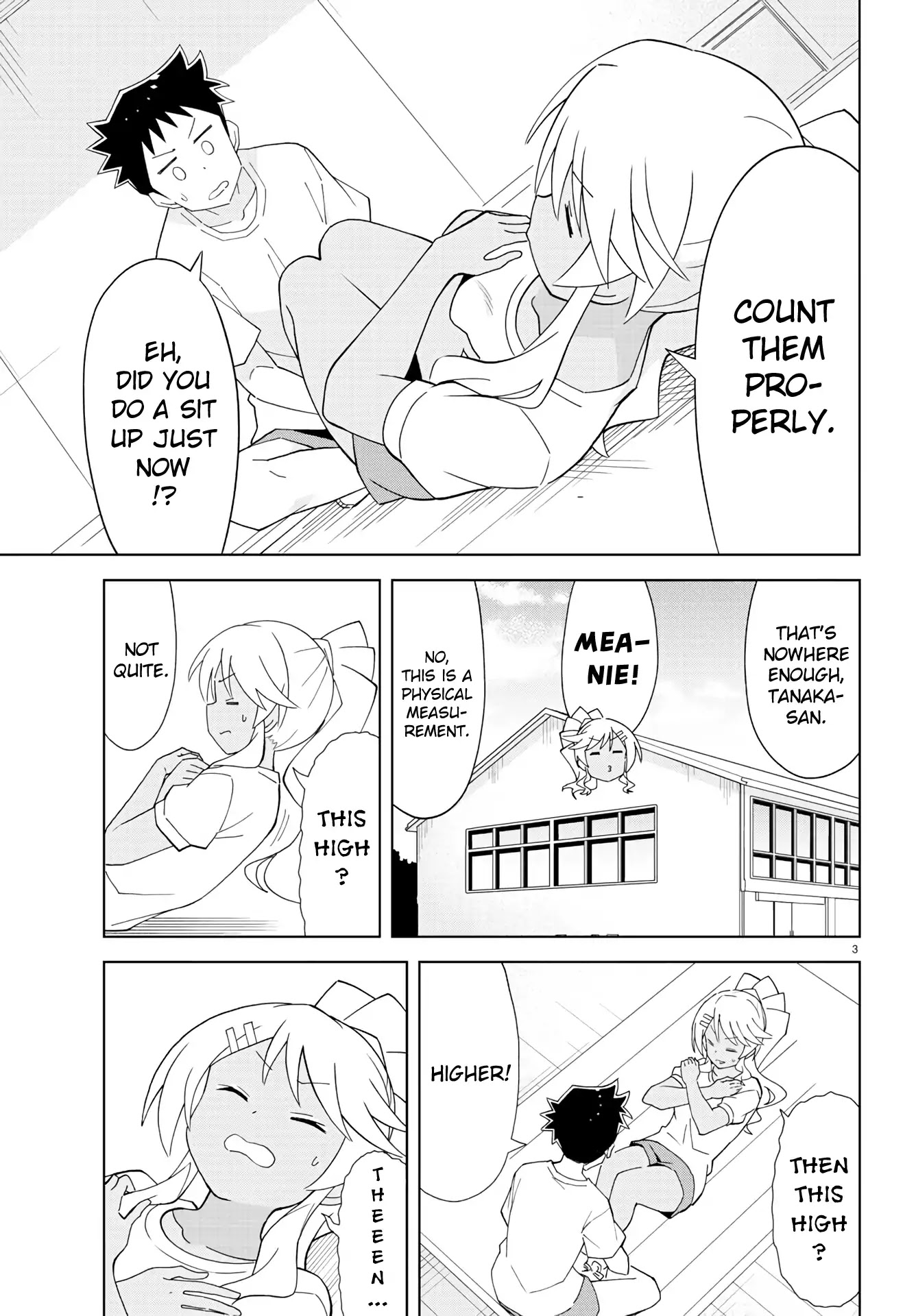 Atsumare! Fushigi Kenkyu-bu Chapter 131 page 3 - Chapter 131: The Mystery of Sit Ups