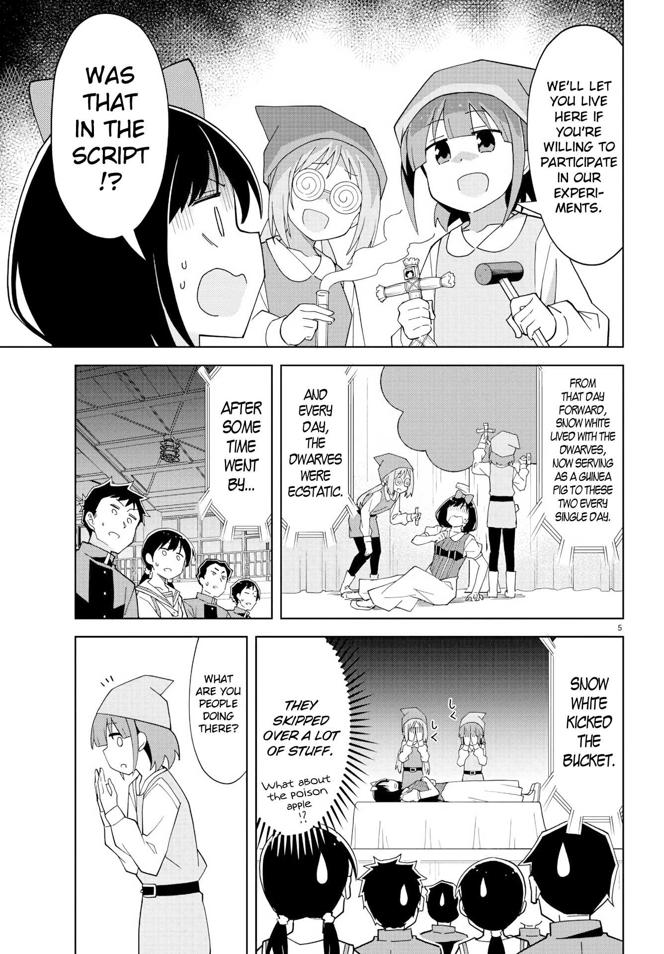 Atsumare! Fushigi Kenkyu-bu Chapter 133 page 5 - Chapter 133: The Mystery of Snow White