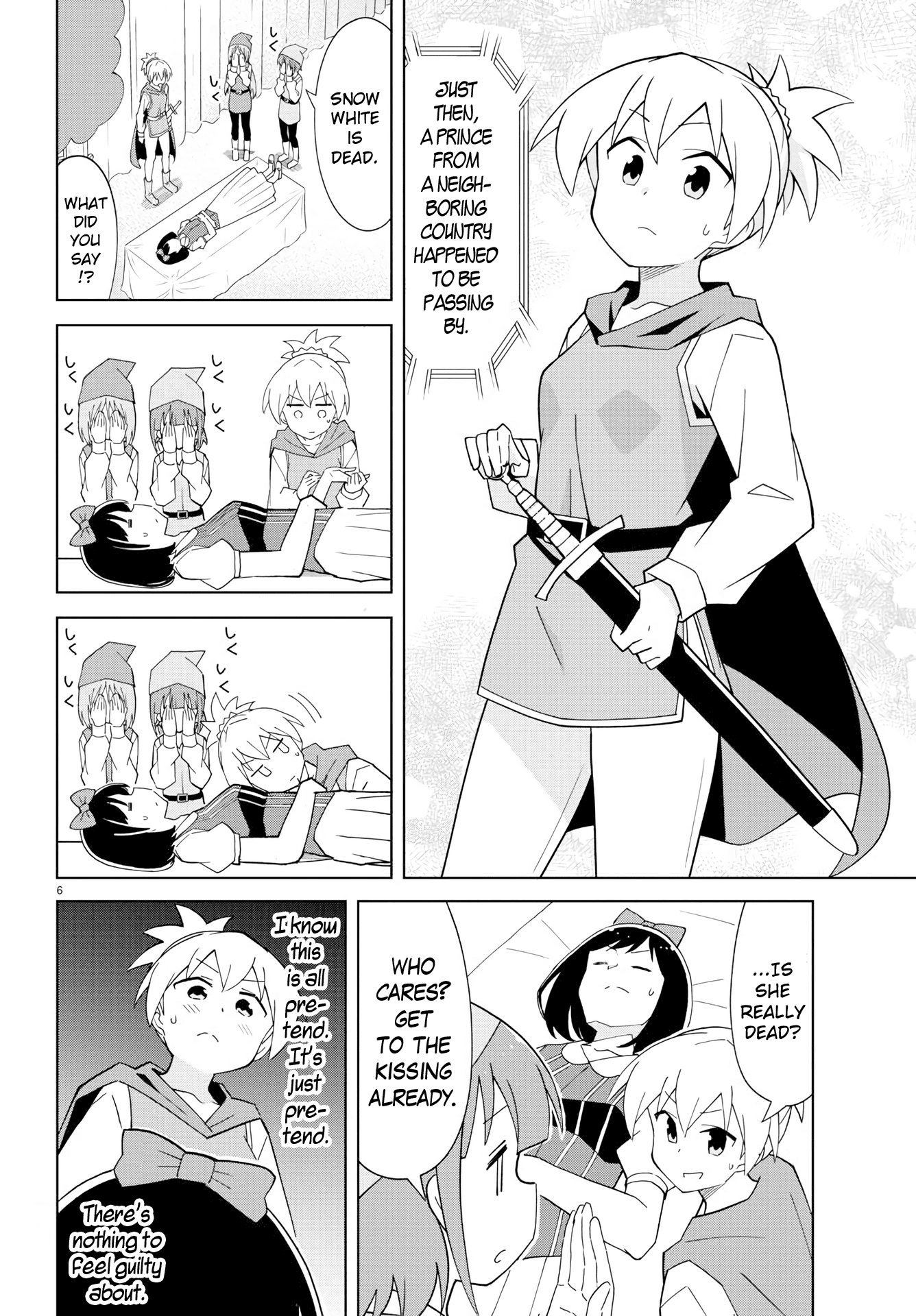 Atsumare! Fushigi Kenkyu-bu Chapter 133 page 6 - Chapter 133: The Mystery of Snow White