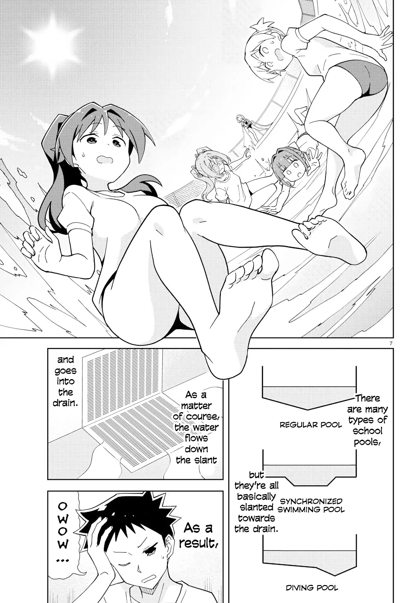 Atsumare! Fushigi Kenkyu-bu Chapter 134 page 8 - Chapter 134: The Mystery of Pool Cleaning