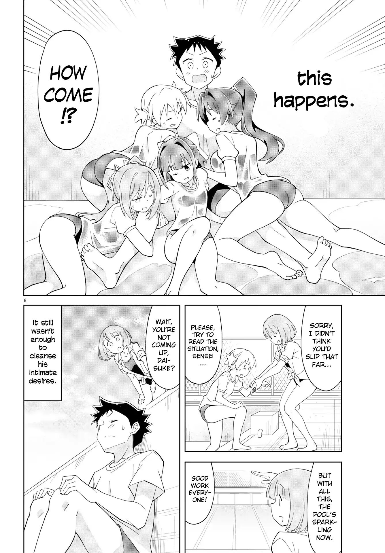 Atsumare! Fushigi Kenkyu-bu Chapter 134 page 9 - Chapter 134: The Mystery of Pool Cleaning