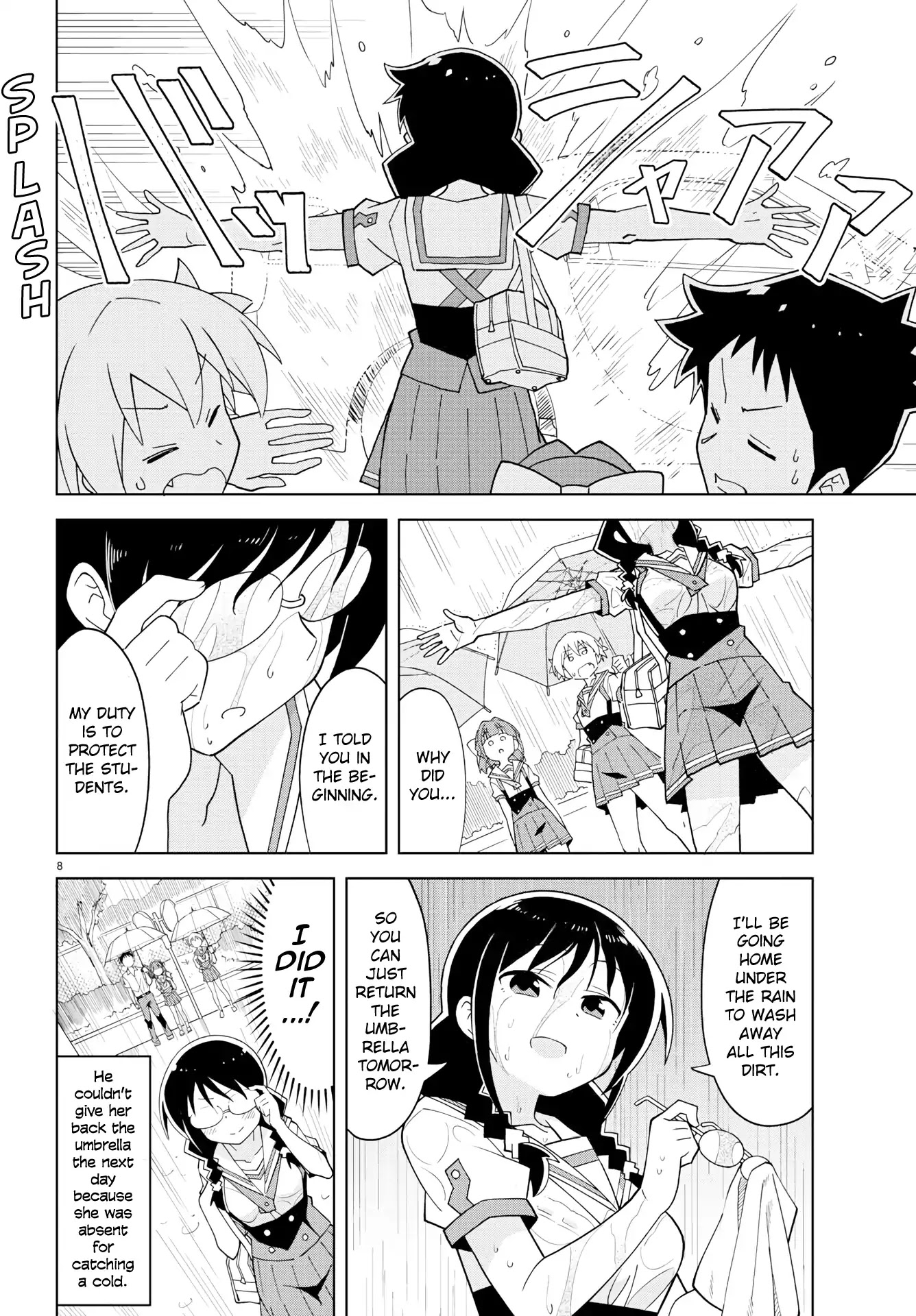 Atsumare! Fushigi Kenkyu-bu Chapter 135 page 8 - Chapter 135: The Mystery of Sharing Umbrellas