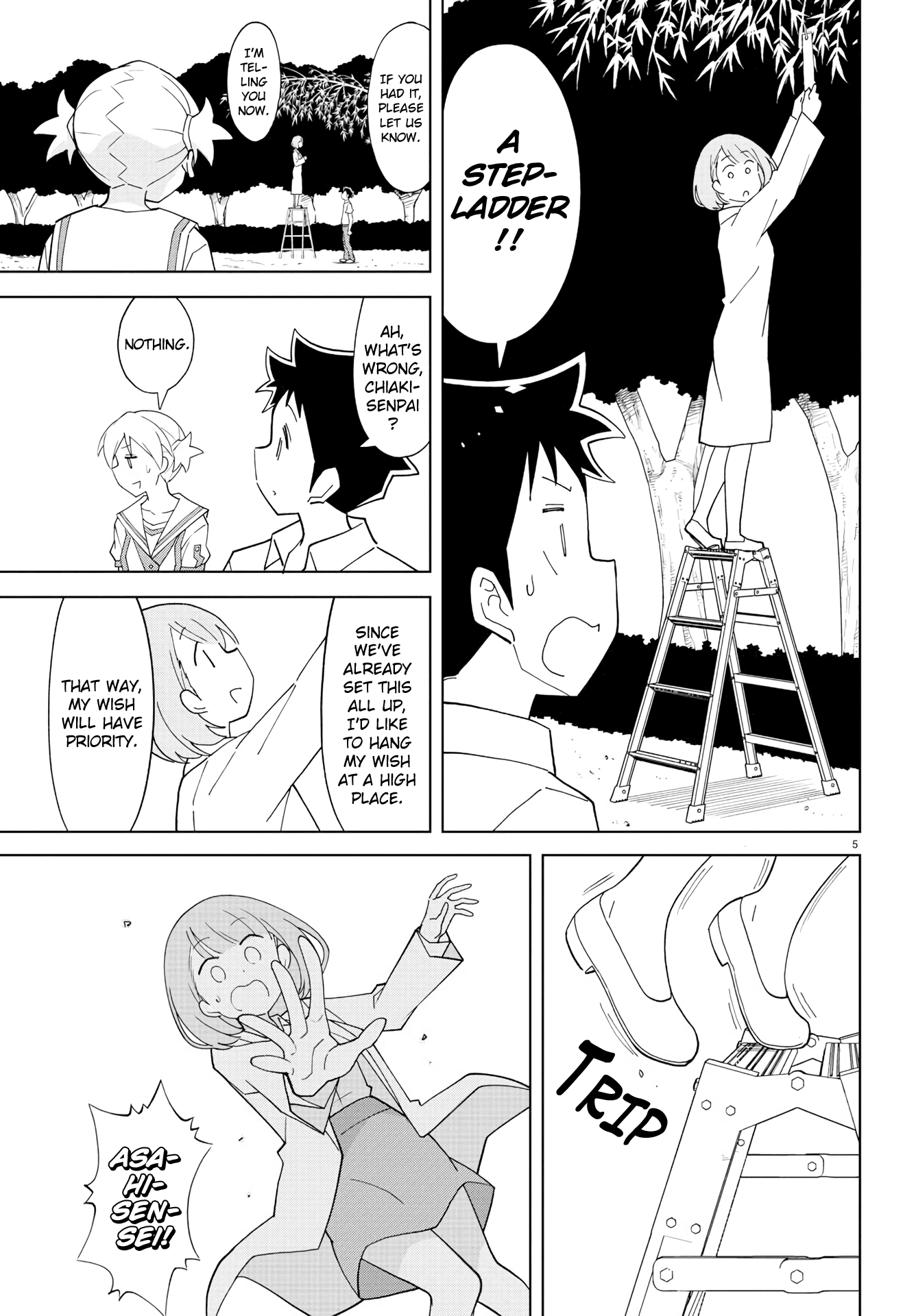 Atsumare! Fushigi Kenkyu-bu Chapter 136 page 5 - Chapter 136: The Mystery of Tanzaku