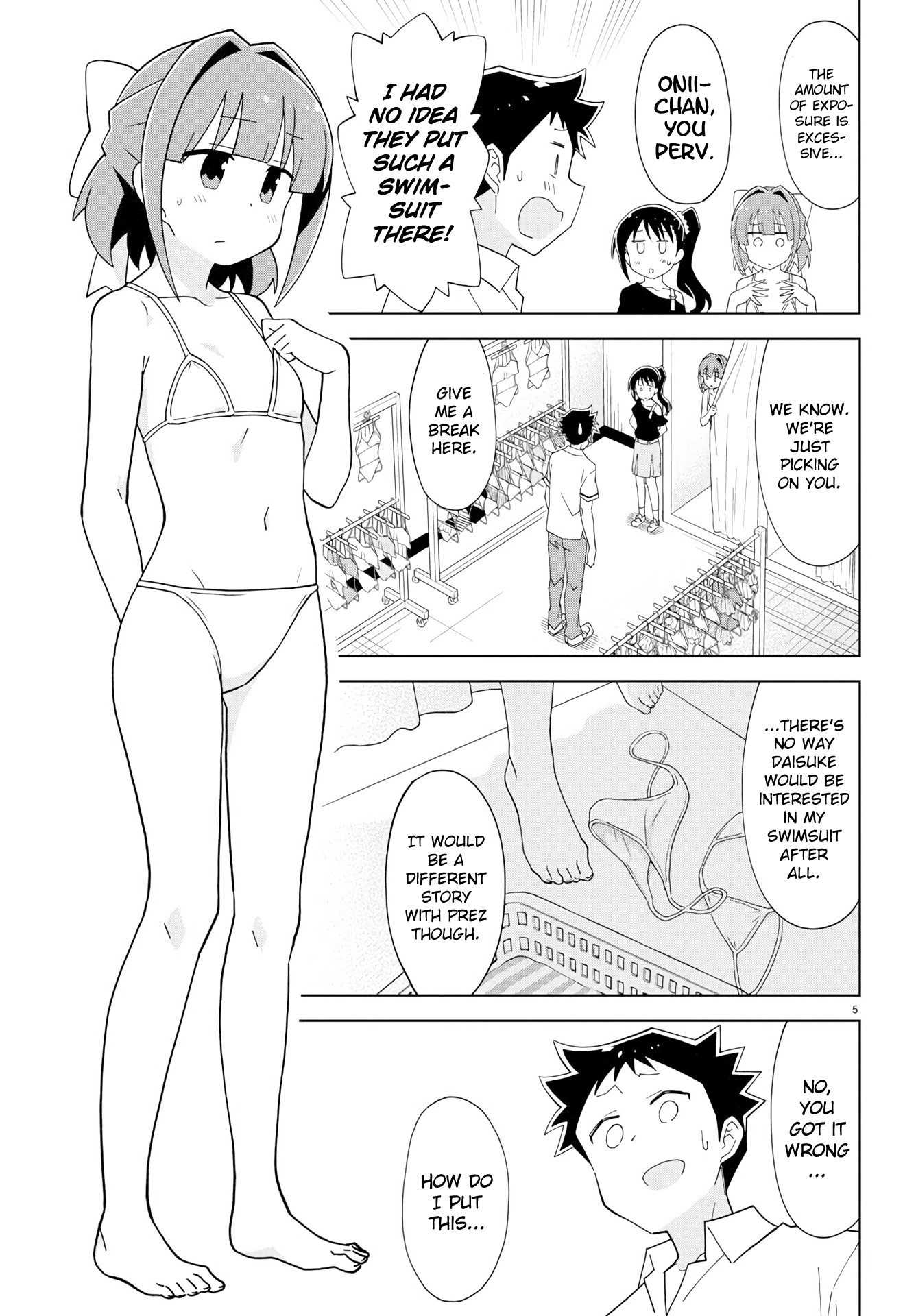 Atsumare! Fushigi Kenkyu-bu Chapter 137 page 5 - Chapter 137: The Mystery of Picking Swimsuits