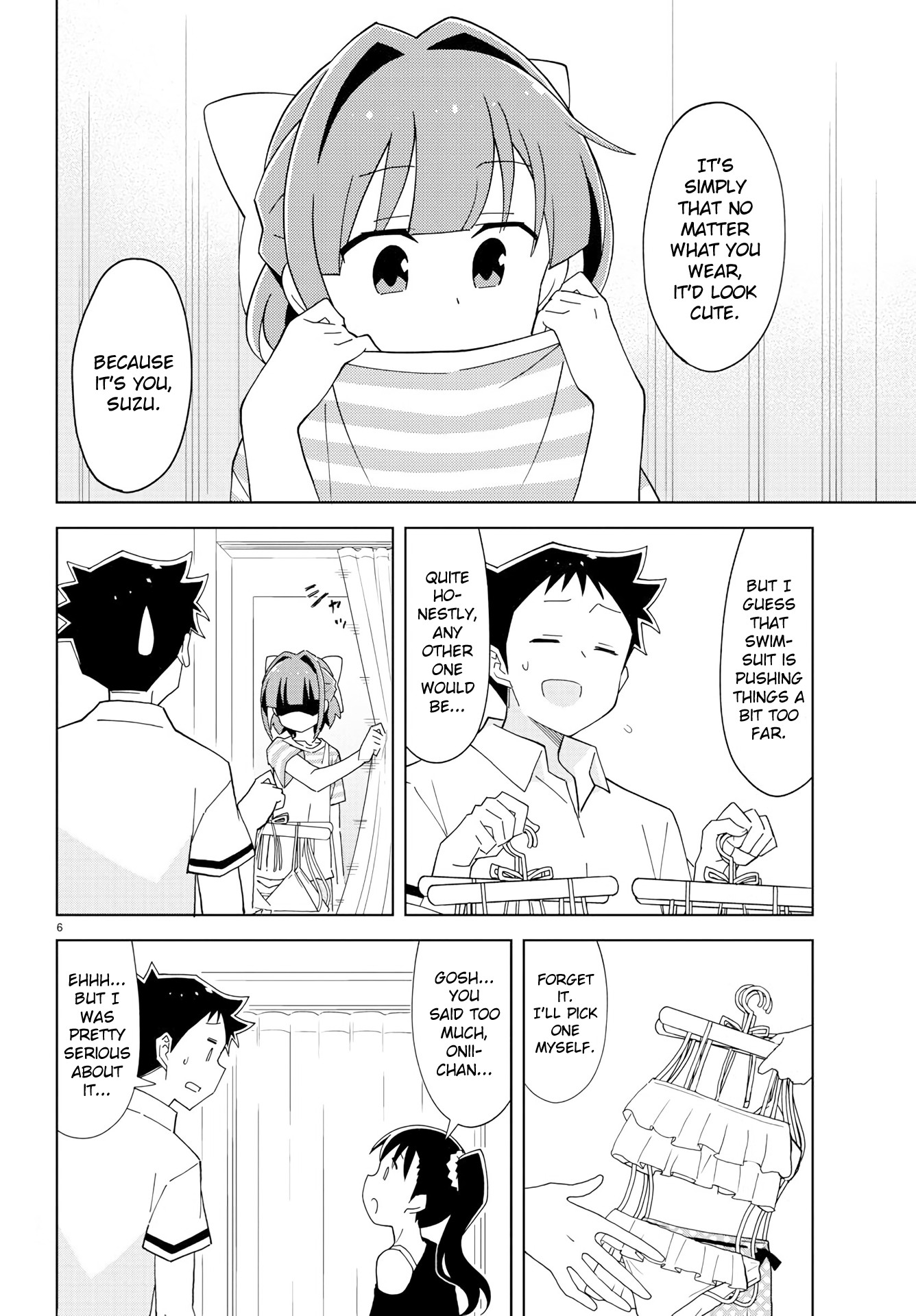 Atsumare! Fushigi Kenkyu-bu Chapter 137 page 6 - Chapter 137: The Mystery of Picking Swimsuits