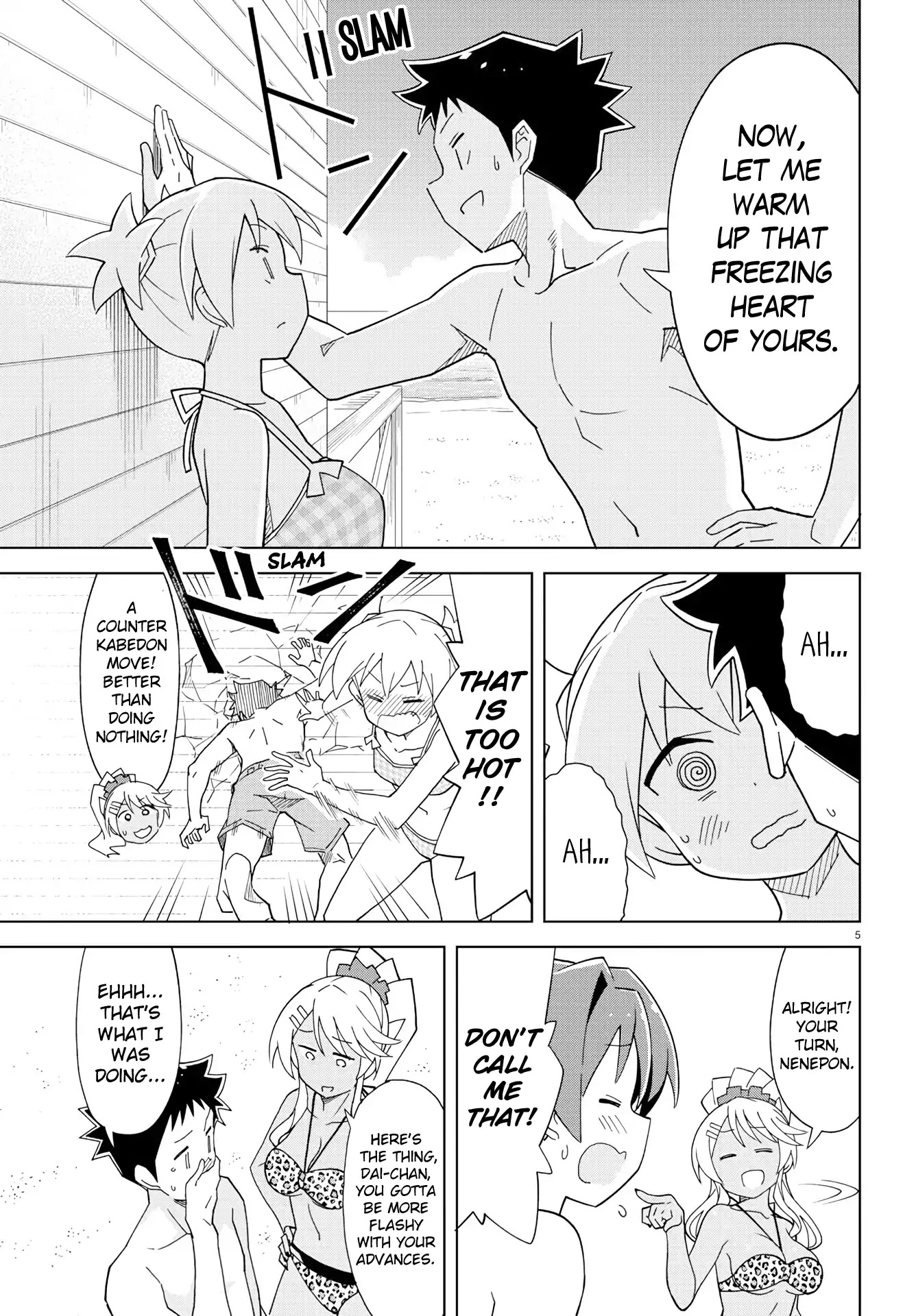 Atsumare! Fushigi Kenkyu-bu Chapter 139 page 5 - Chapter 139: The Mystery of Countering Getting Hit On