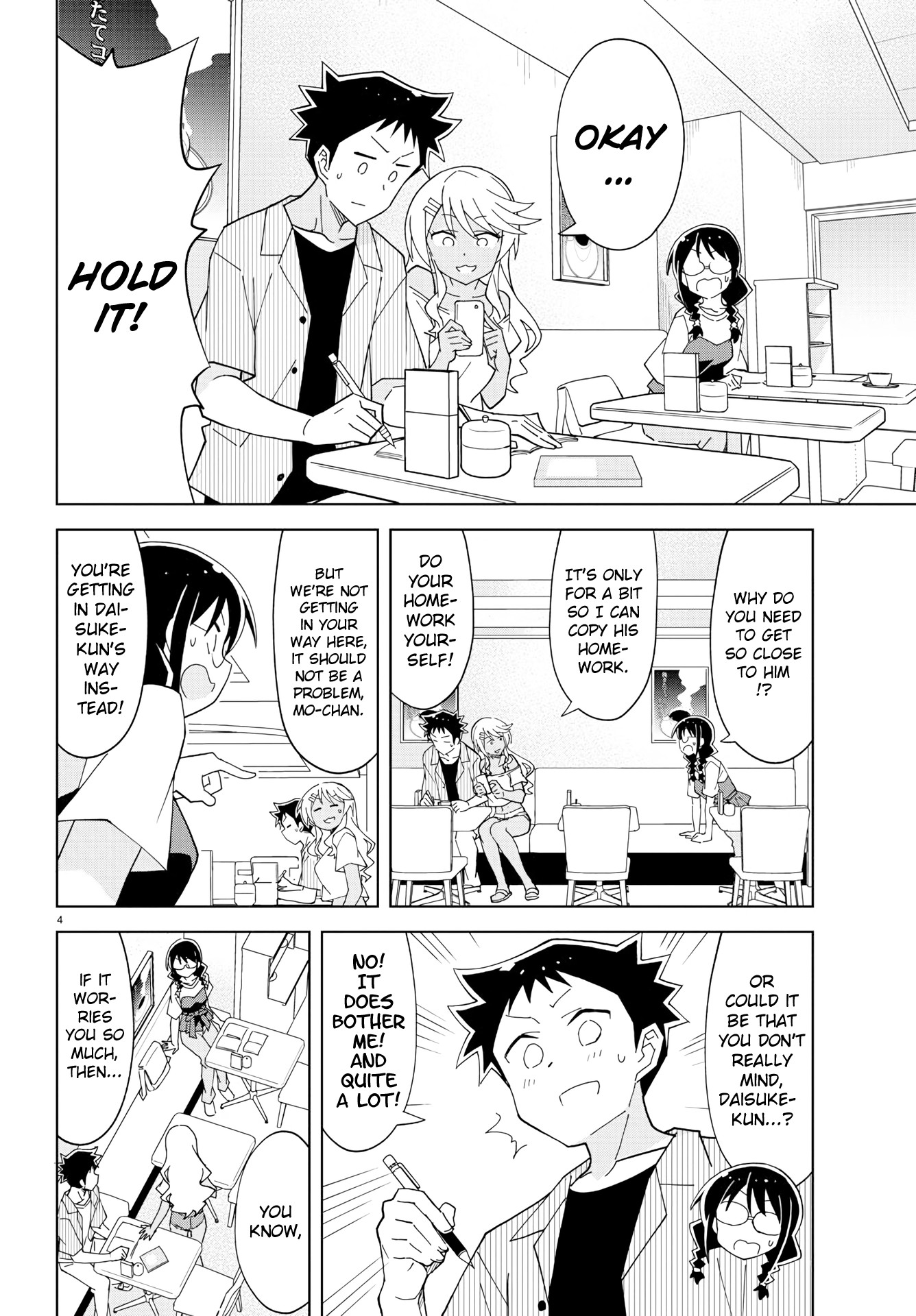 Atsumare! Fushigi Kenkyu-bu Chapter 140 page 4 - Chapter 140: The Mystery of Sharing Tables