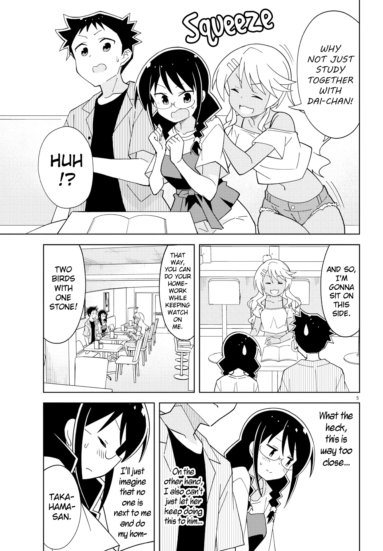 Atsumare! Fushigi Kenkyu-bu Chapter 140 page 5 - Chapter 140: The Mystery of Sharing Tables