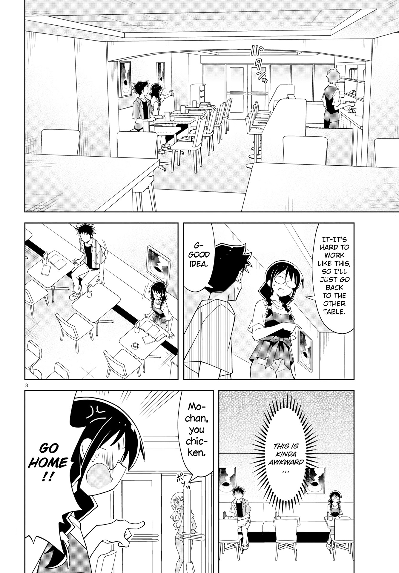 Atsumare! Fushigi Kenkyu-bu Chapter 140 page 8 - Chapter 140: The Mystery of Sharing Tables