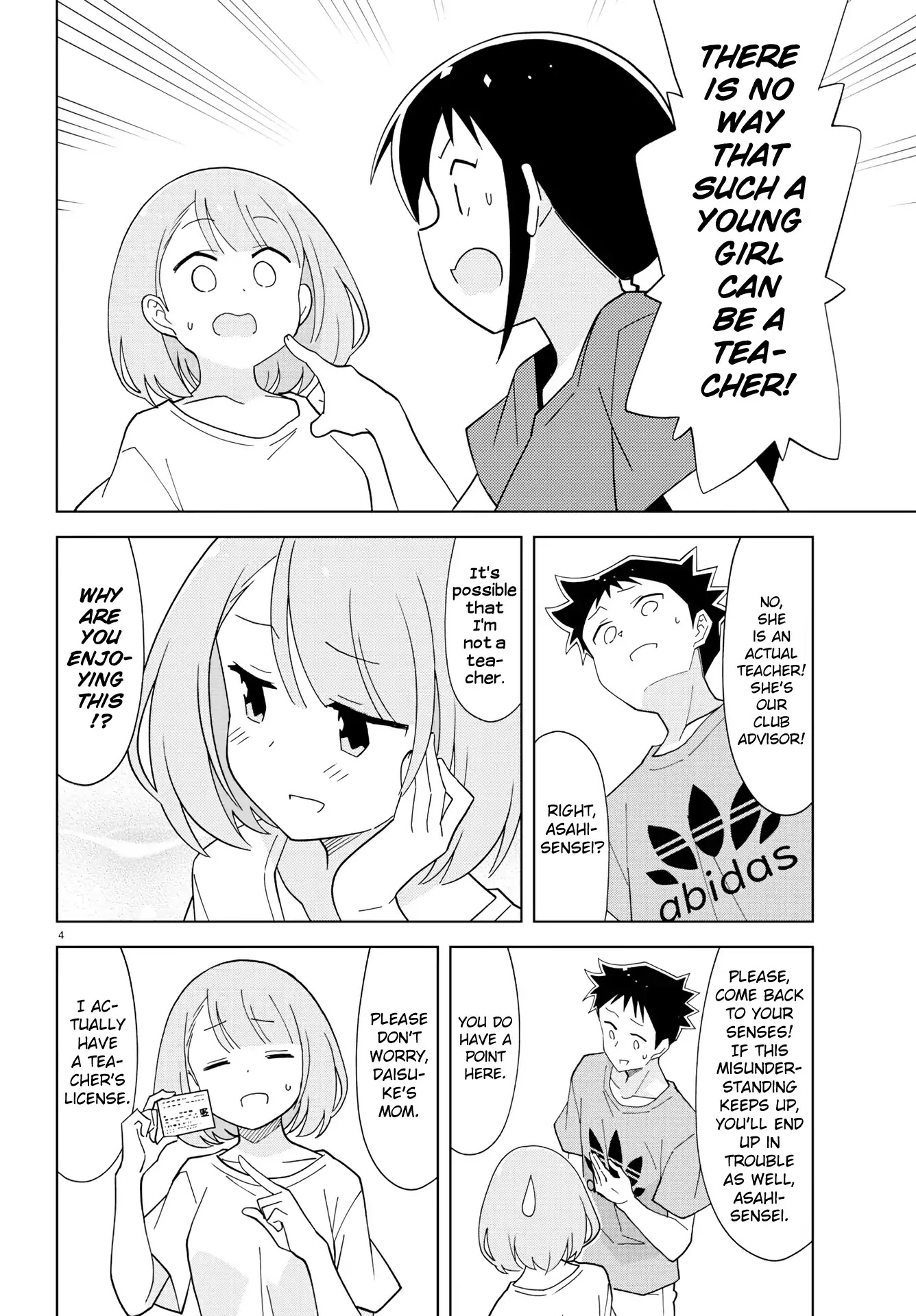 Atsumare! Fushigi Kenkyu-bu Chapter 141 page 4 - Chapter 141: The Mystery of Sensei in the House