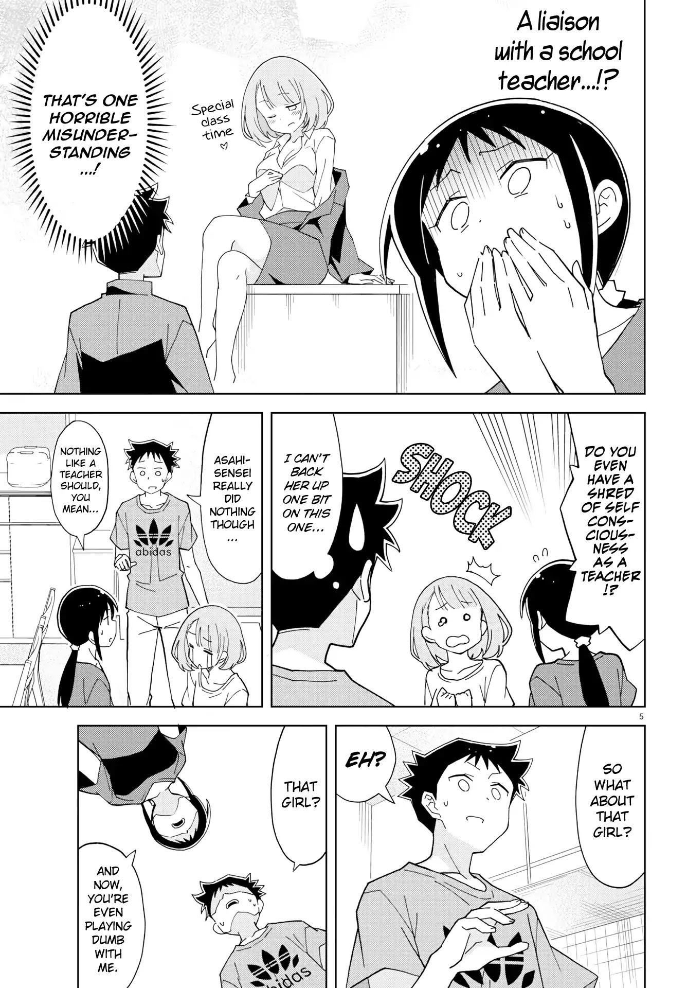 Atsumare! Fushigi Kenkyu-bu Chapter 141 page 5 - Chapter 141: The Mystery of Sensei in the House