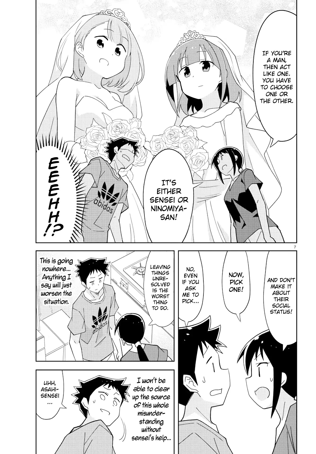 Atsumare! Fushigi Kenkyu-bu Chapter 141 page 7 - Chapter 141: The Mystery of Sensei in the House