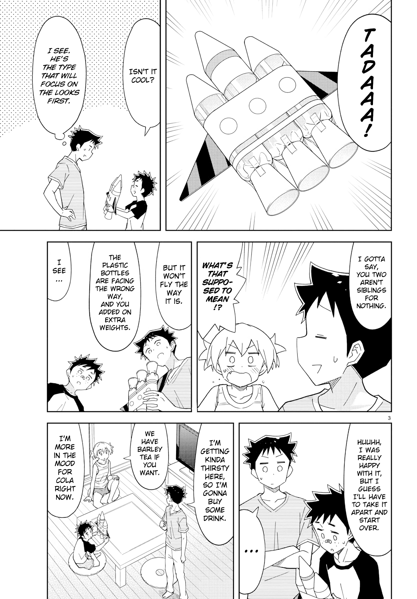 Atsumare! Fushigi Kenkyu-bu Chapter 143 page 3 - Chapter 143: The Mystery of Bottle Rockets