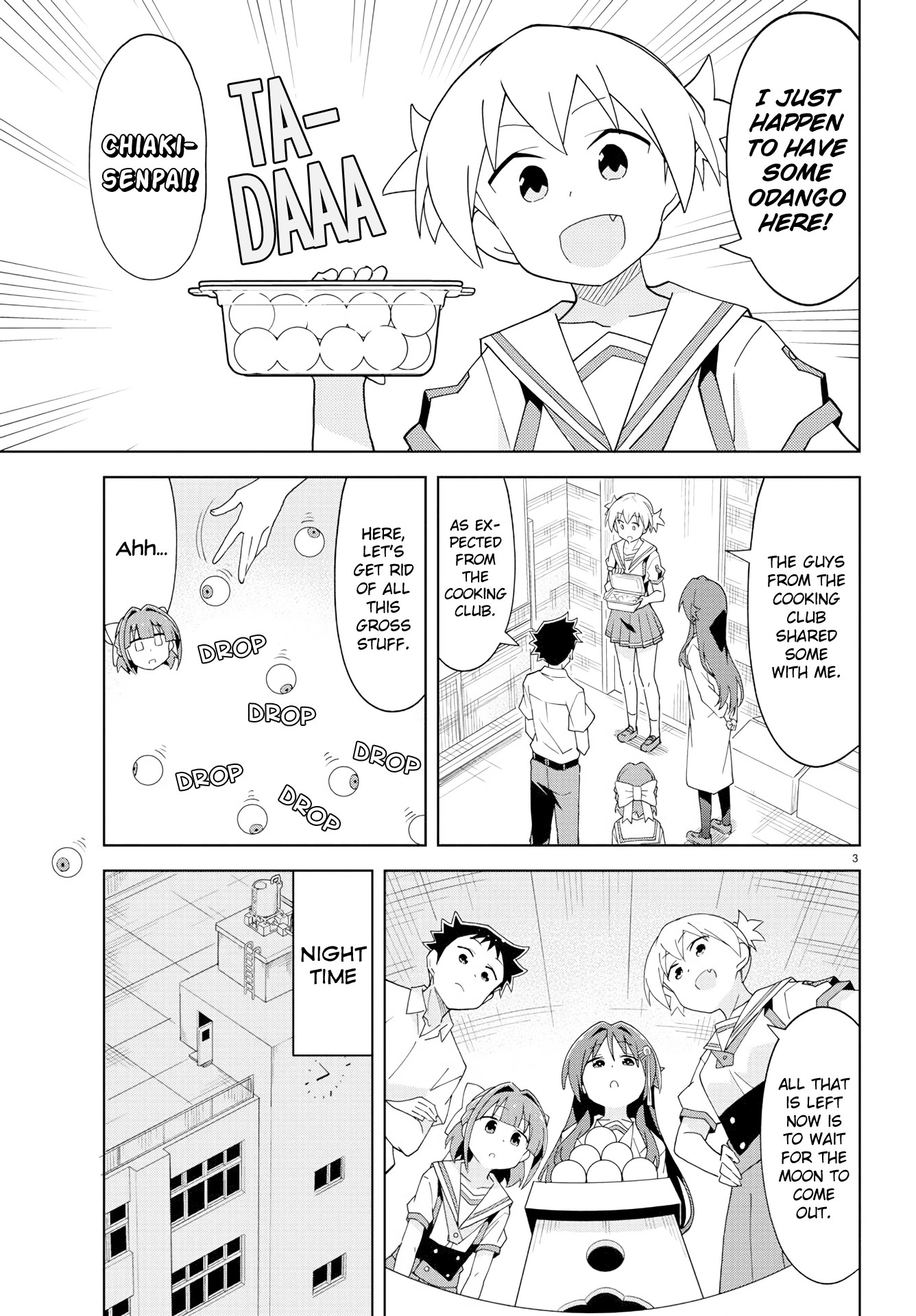 Atsumare! Fushigi Kenkyu-bu Chapter 145 page 4 - Chapter 145: The Mystery of Moon Viewing