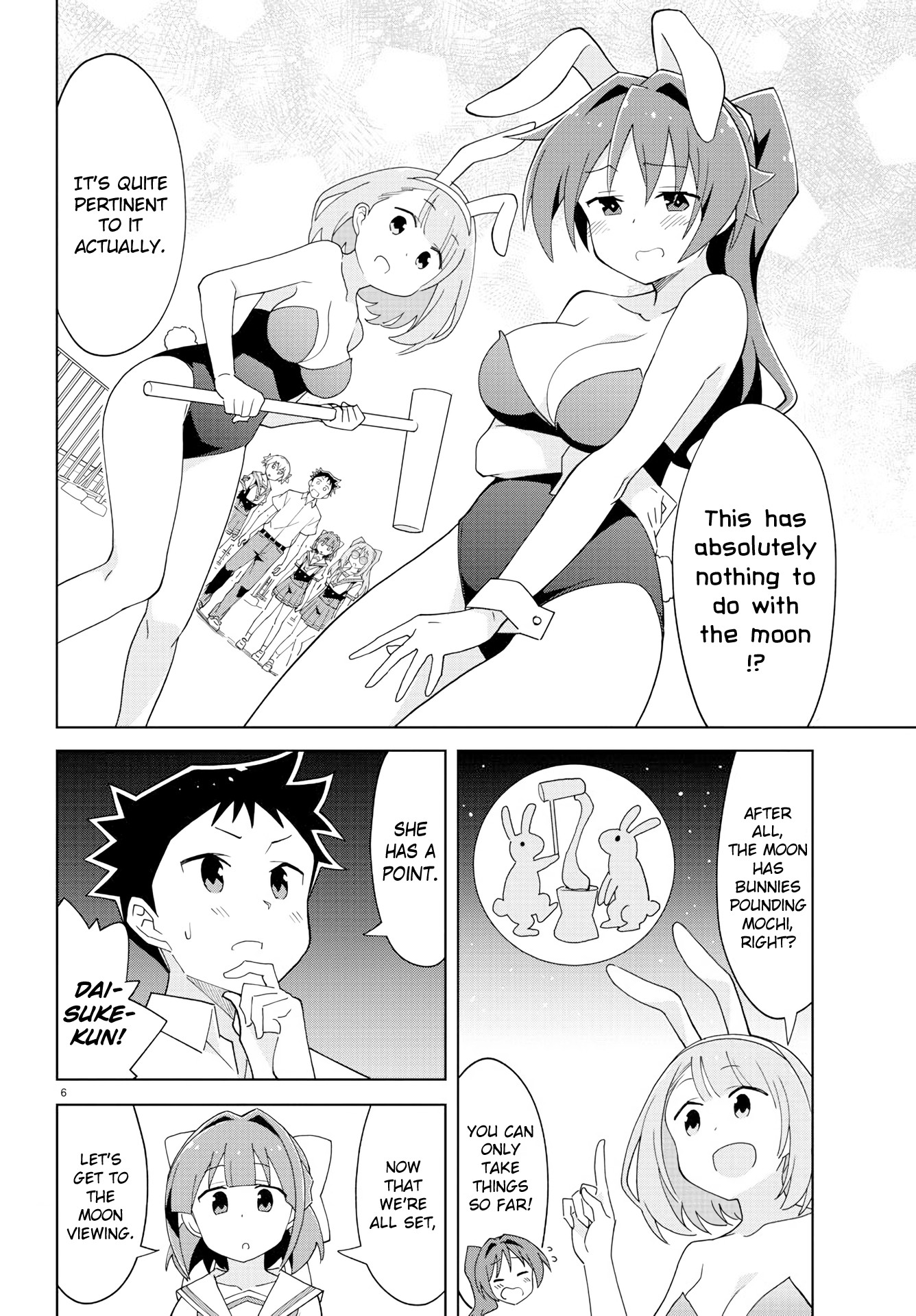 Atsumare! Fushigi Kenkyu-bu Chapter 145 page 7 - Chapter 145: The Mystery of Moon Viewing