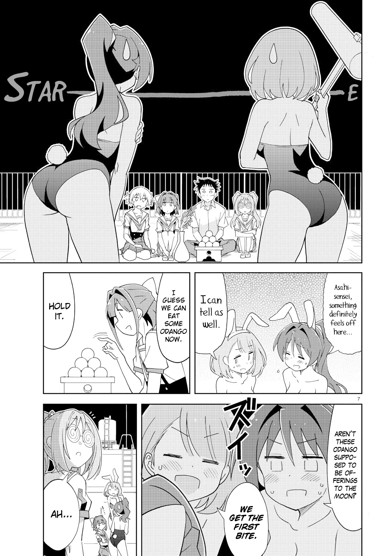 Atsumare! Fushigi Kenkyu-bu Chapter 145 page 8 - Chapter 145: The Mystery of Moon Viewing