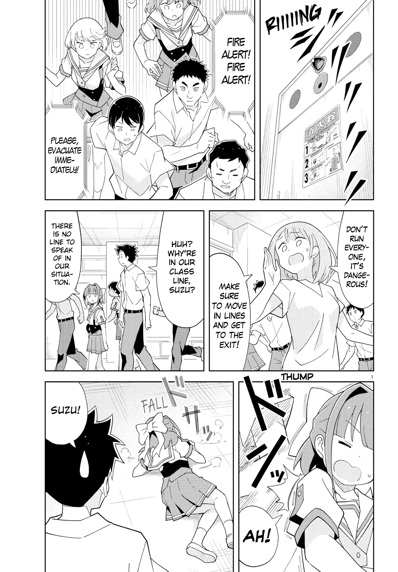 Atsumare! Fushigi Kenkyu-bu Chapter 146 page 1 - Chapter 146: The Mystery of Emergency Drills