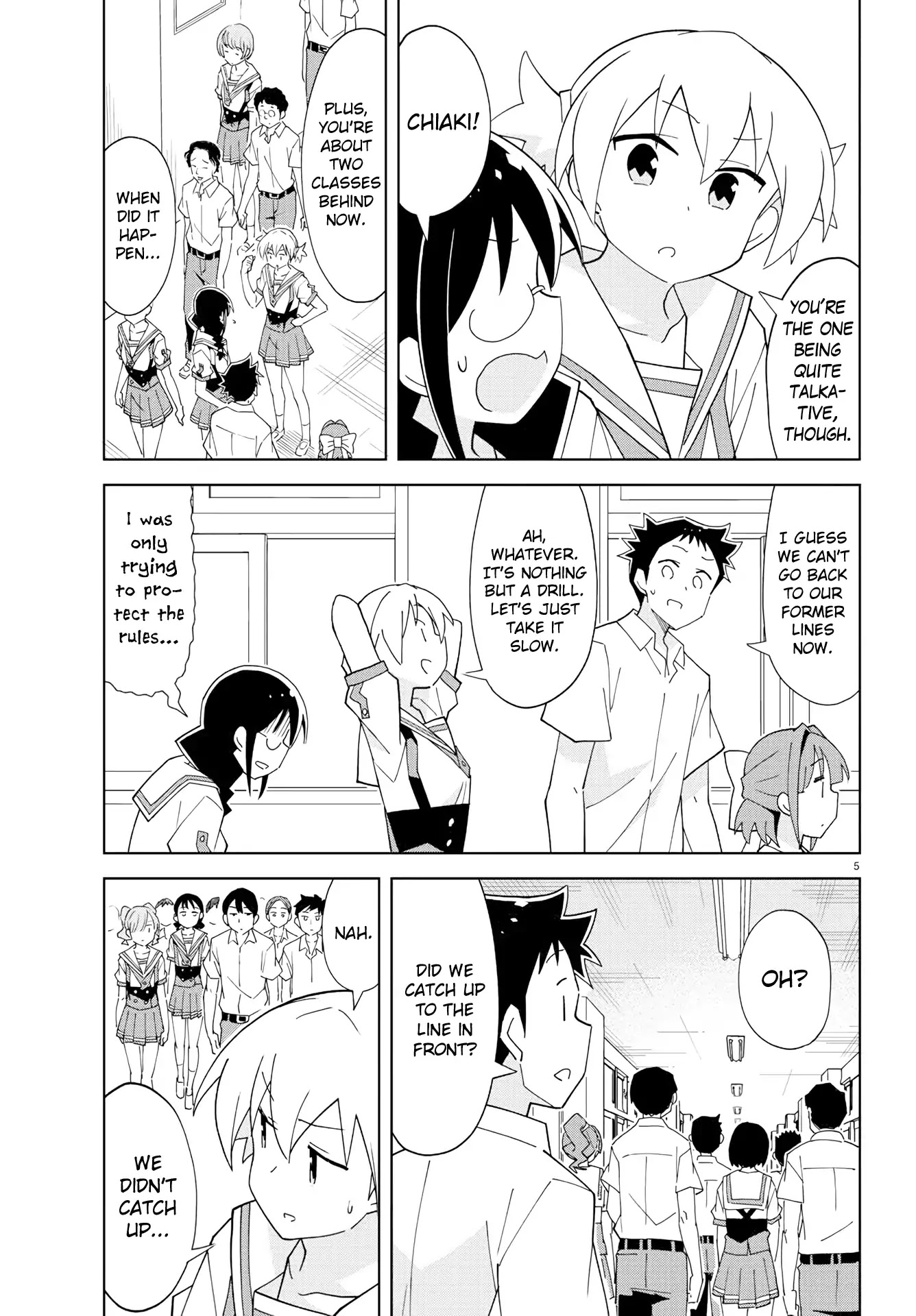Atsumare! Fushigi Kenkyu-bu Chapter 146 page 5 - Chapter 146: The Mystery of Emergency Drills