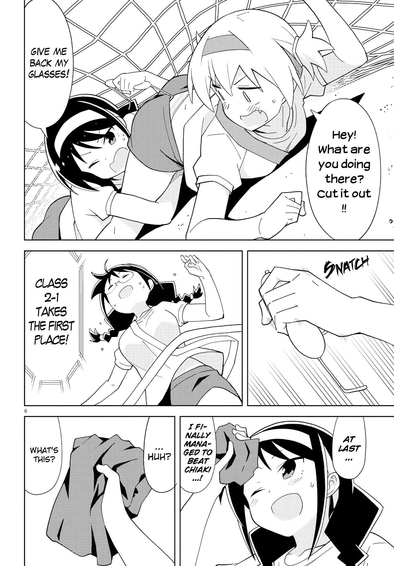 Atsumare! Fushigi Kenkyu-bu Chapter 147 page 6 - Chapter 147: The Mystery of Net Crawling