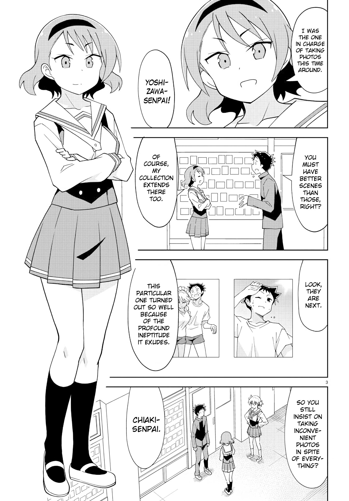 Atsumare! Fushigi Kenkyu-bu Chapter 149 page 3 - Chapter 149: The Mystery of Picking Photos