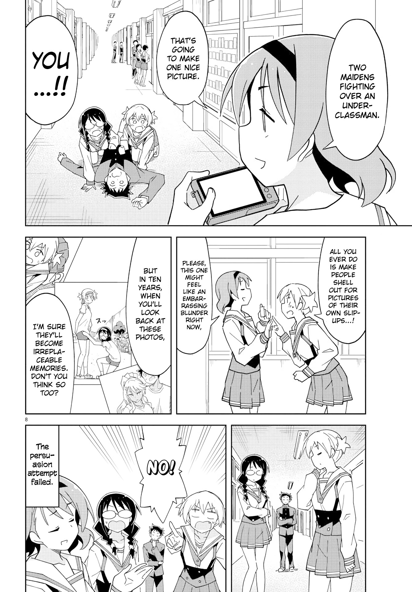 Atsumare! Fushigi Kenkyu-bu Chapter 149 page 8 - Chapter 149: The Mystery of Picking Photos
