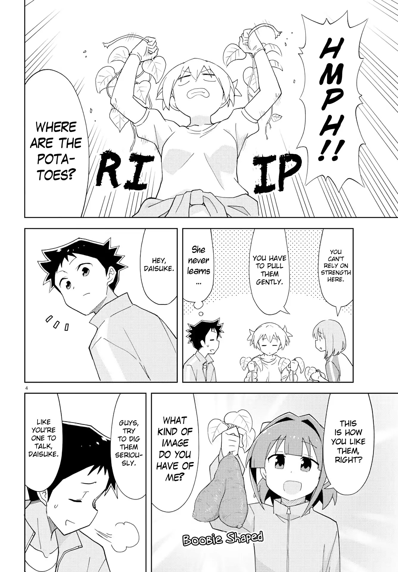 Atsumare! Fushigi Kenkyu-bu Chapter 152 page 4 - Chapter 152: The Mystery of Sweet Potato Digging
