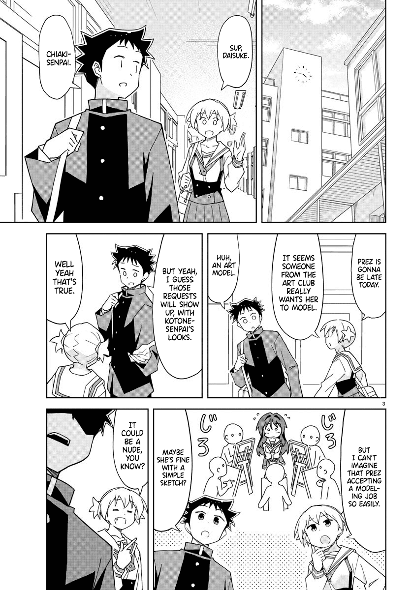 Atsumare! Fushigi Kenkyu-bu Chapter 153 page 3 - Chapter 153: The Mystery of Sketching