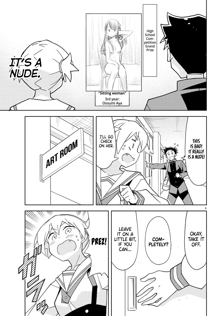 Atsumare! Fushigi Kenkyu-bu Chapter 153 page 5 - Chapter 153: The Mystery of Sketching