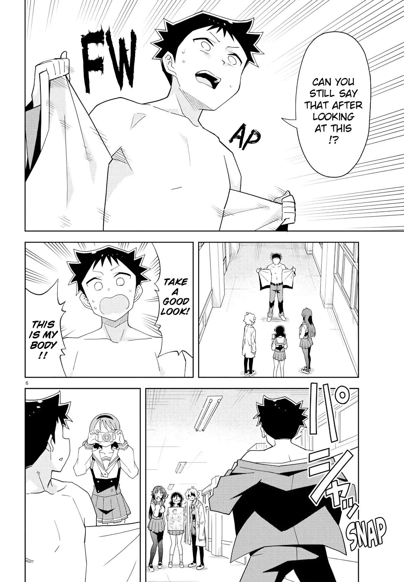 Atsumare! Fushigi Kenkyu-bu Chapter 154 page 6 - Chapter 154: The Mystery of Nude Modeling