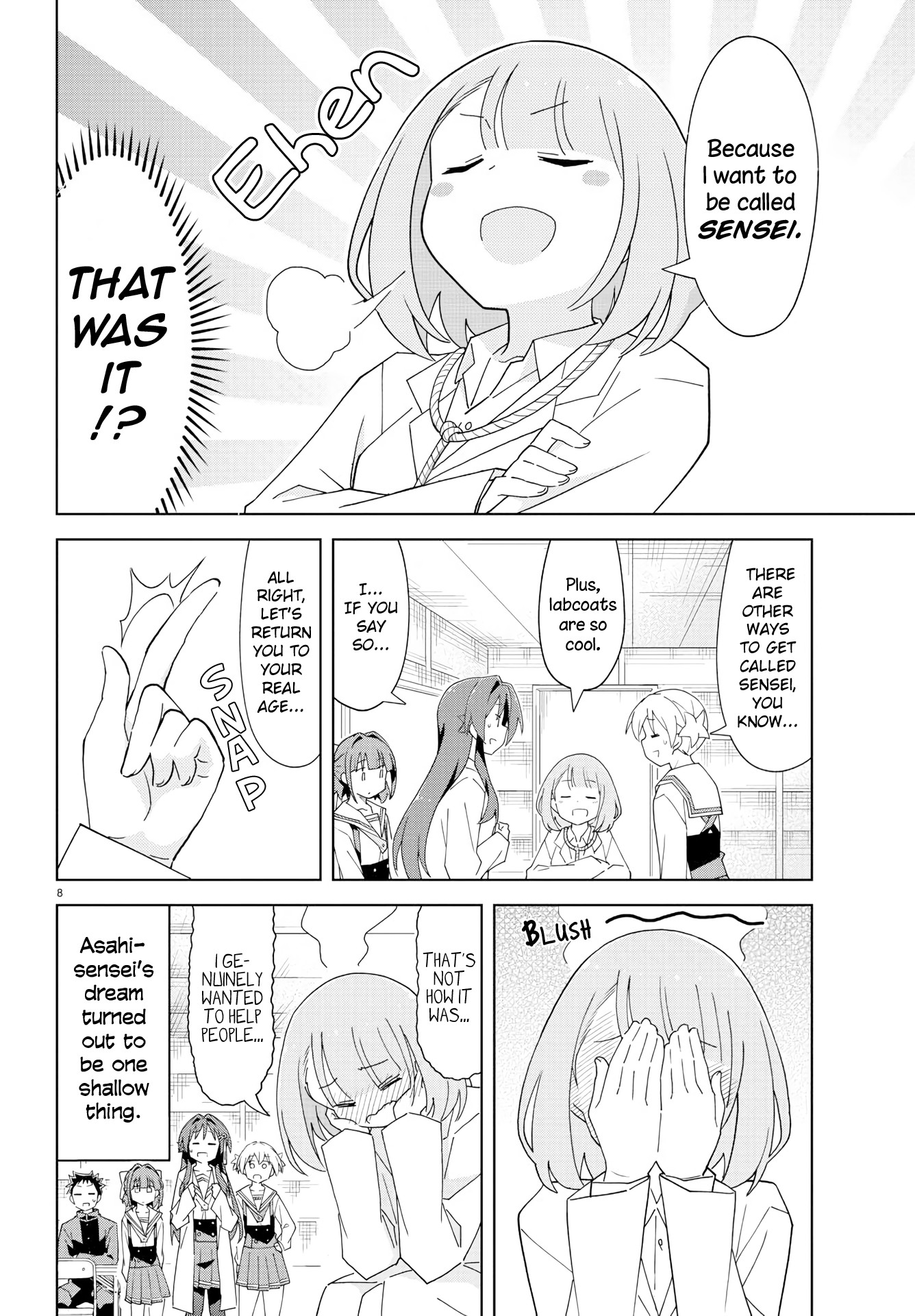 Atsumare! Fushigi Kenkyu-bu Chapter 155 page 9 - Chapter 155: The Mystery of Regression Hypnosis