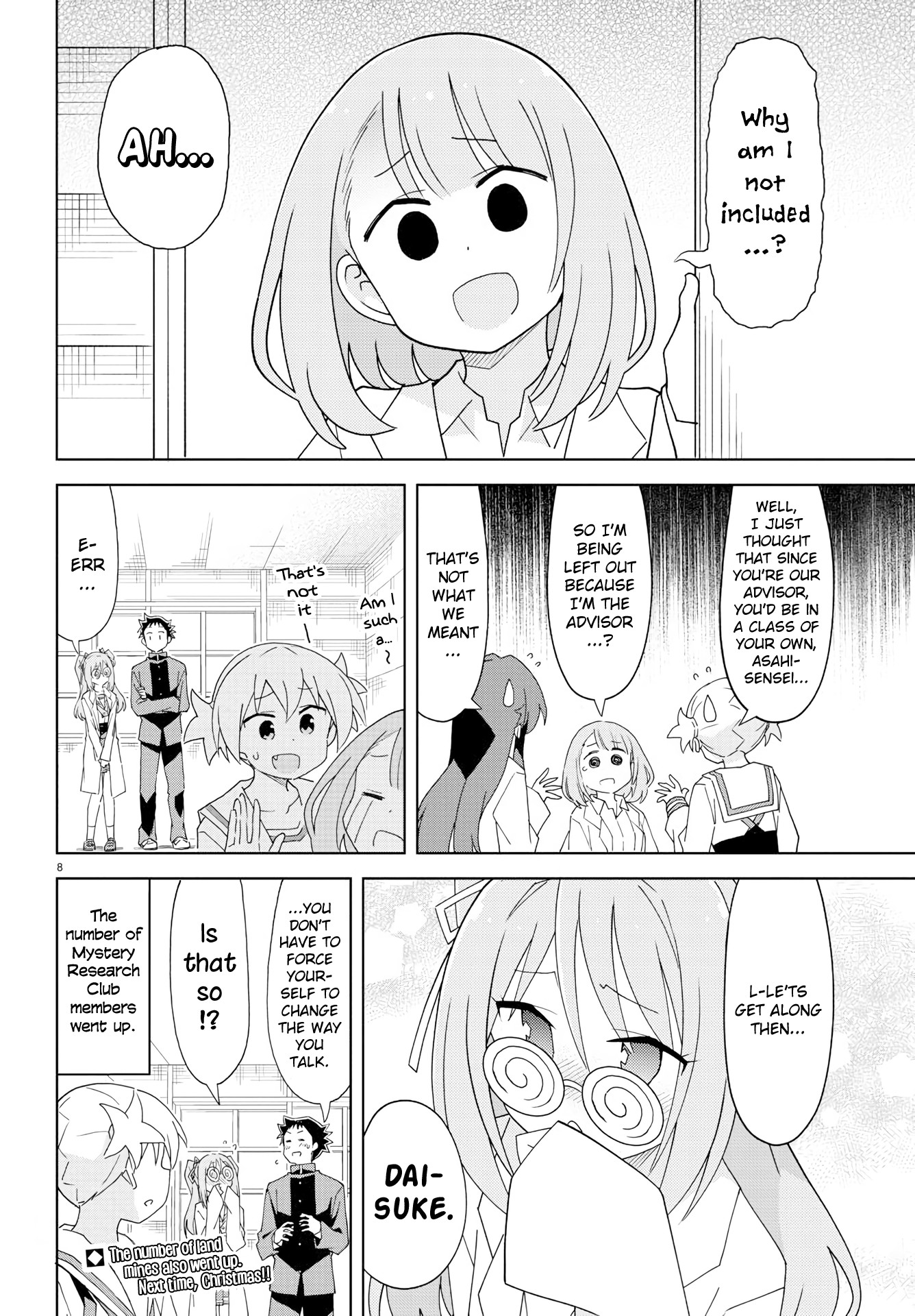 Atsumare! Fushigi Kenkyu-bu Chapter 157 page 8 - Chapter 157: The Mystery of Official Entries