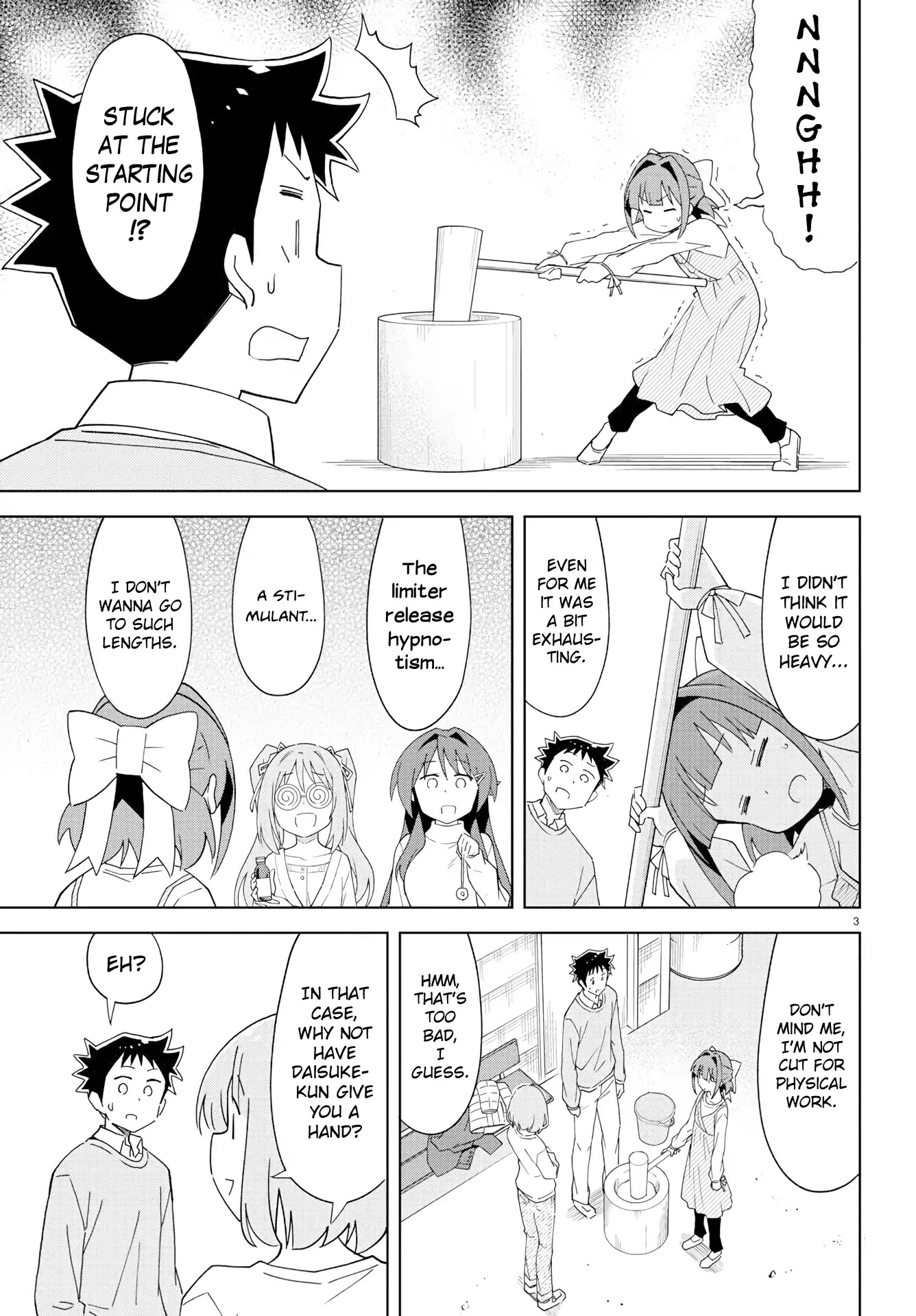 Atsumare! Fushigi Kenkyu-bu Chapter 159 page 4 - Chapter 159: The Mystery of Mochi Pounding