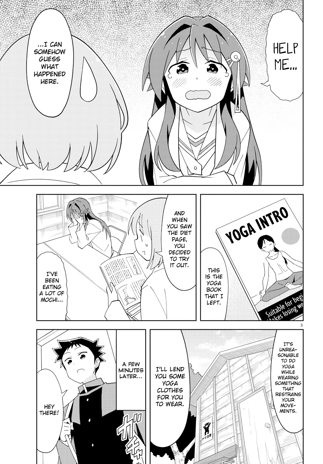 Atsumare! Fushigi Kenkyu-bu Chapter 160 page 3 - Chapter 160: The Mystery of Yoga