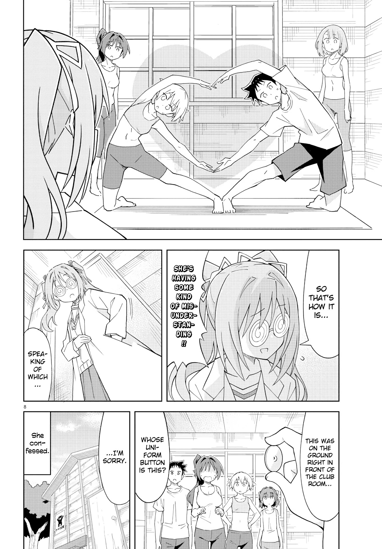 Atsumare! Fushigi Kenkyu-bu Chapter 160 page 8 - Chapter 160: The Mystery of Yoga