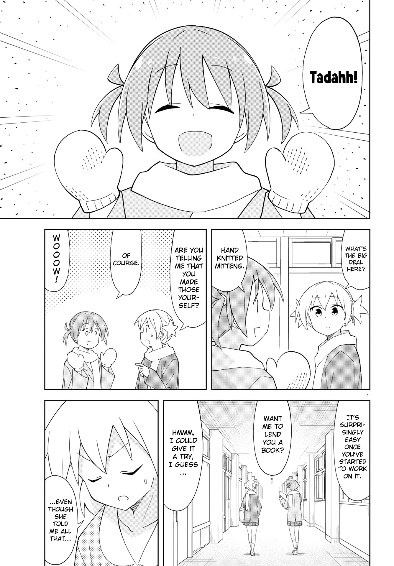 Atsumare! Fushigi Kenkyu-bu Chapter 161 page 1 - Chapter 161: The Mystery of Knitting