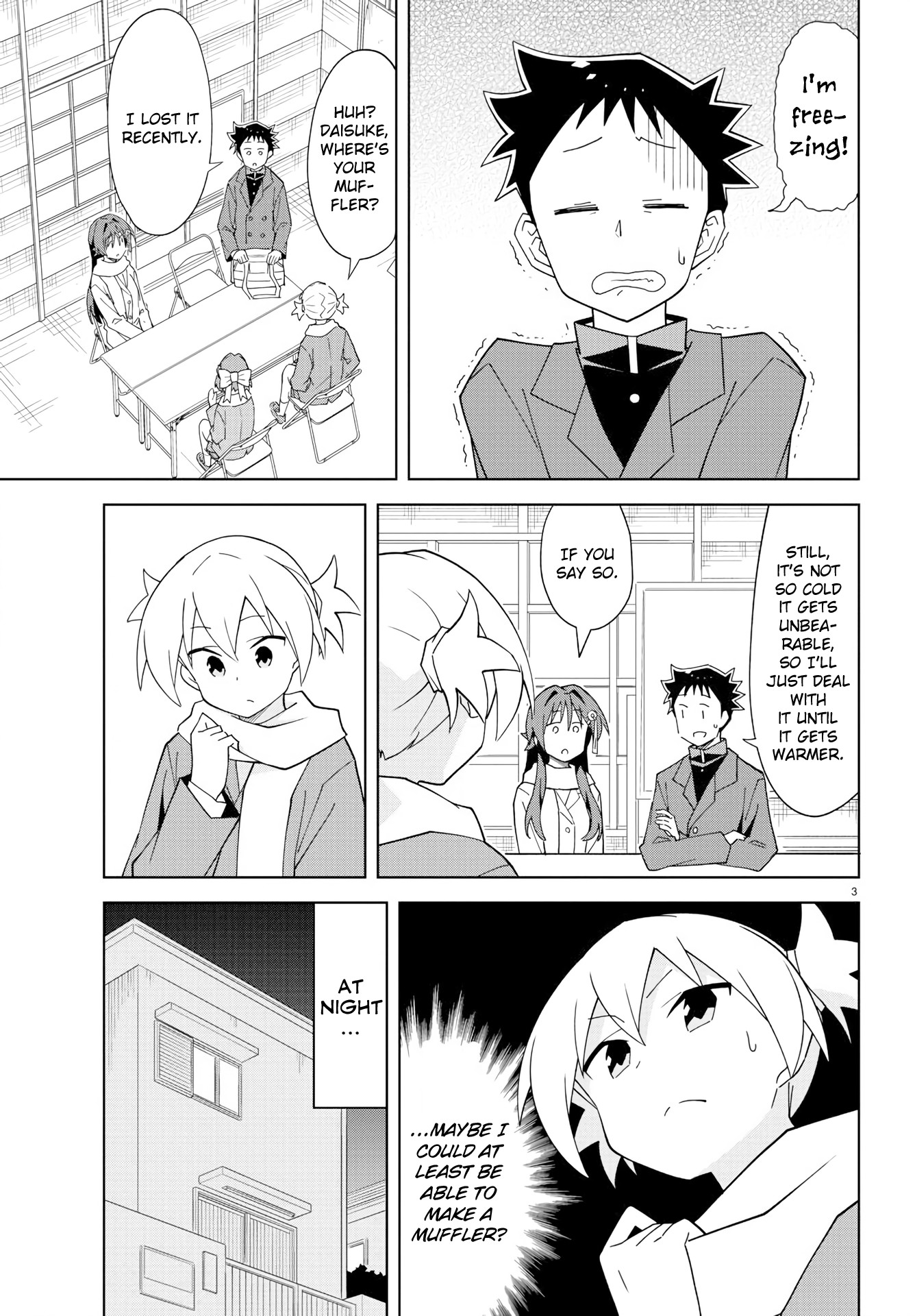 Atsumare! Fushigi Kenkyu-bu Chapter 161 page 3 - Chapter 161: The Mystery of Knitting